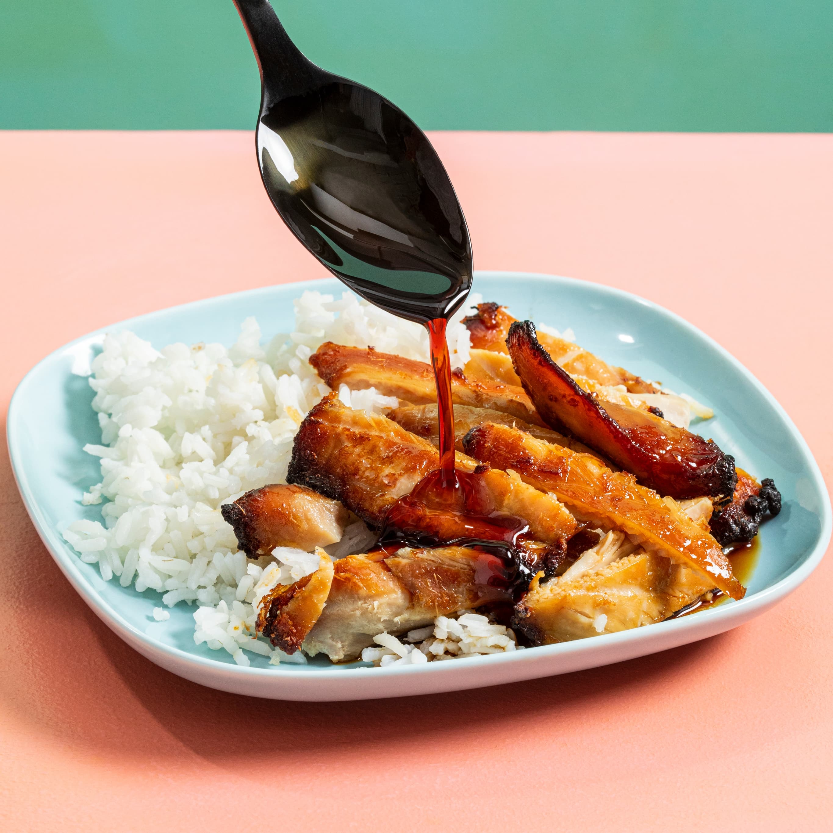 Oven-Baked Chicken with Teriyaki Sauce