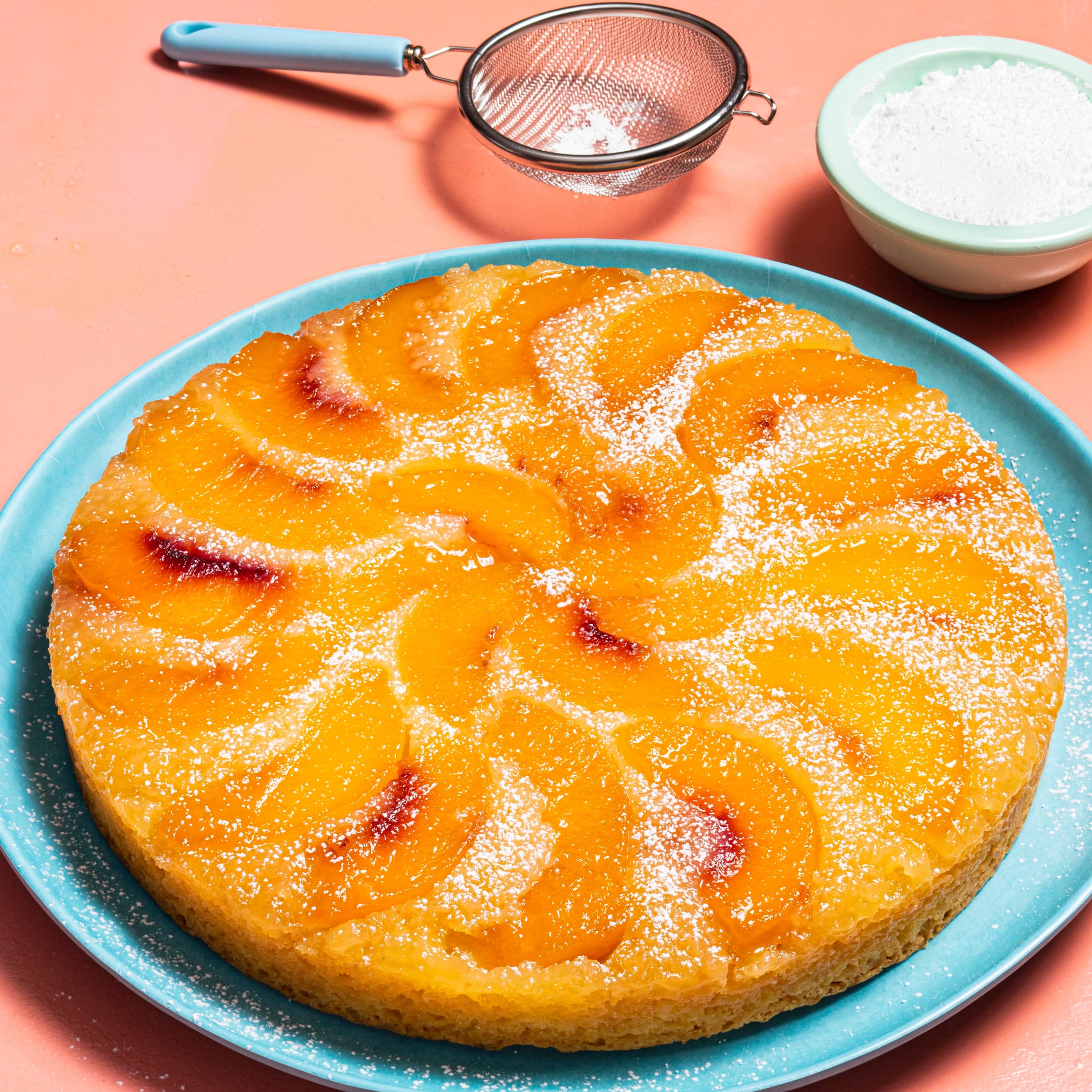 Peach Upside-Down Cake