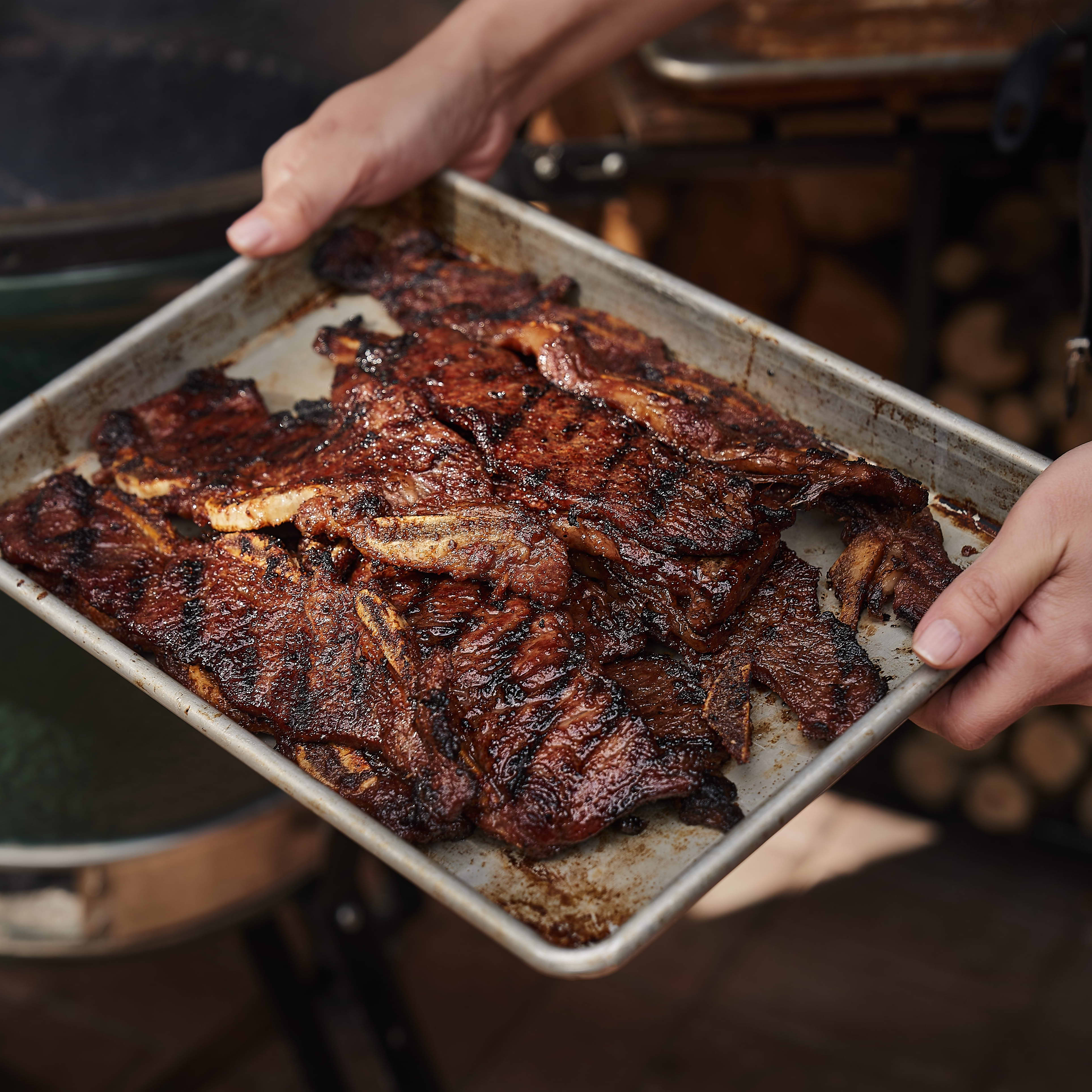 Kalbi (Korean Grilled Flanken-Style Short Ribs) | America's Test Kitchen
