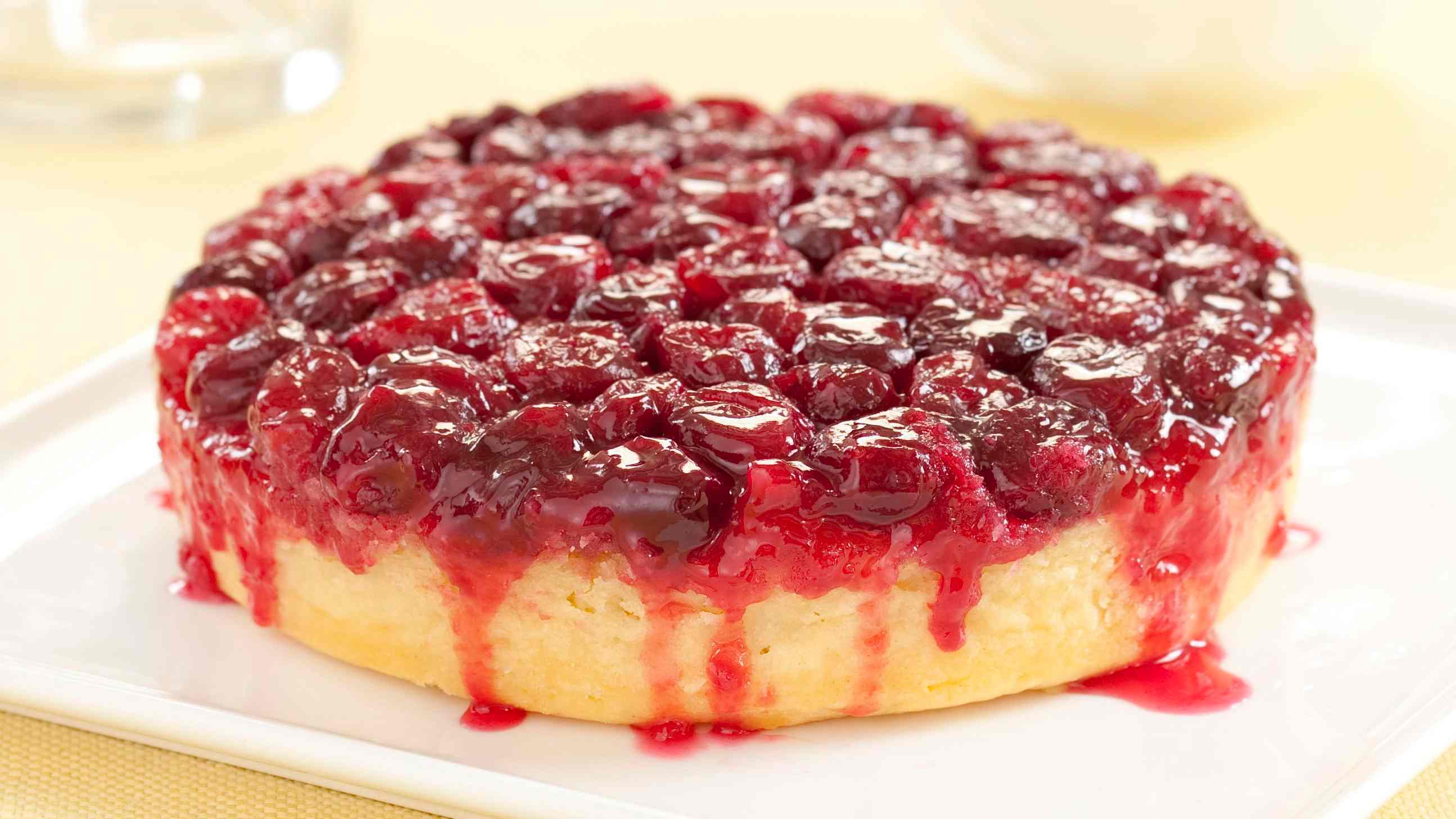 Small-Batch Cranberry Upside-Down Cake