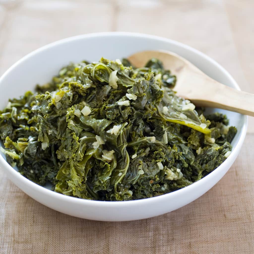Garlicky Braised Kale | America's Test Kitchen