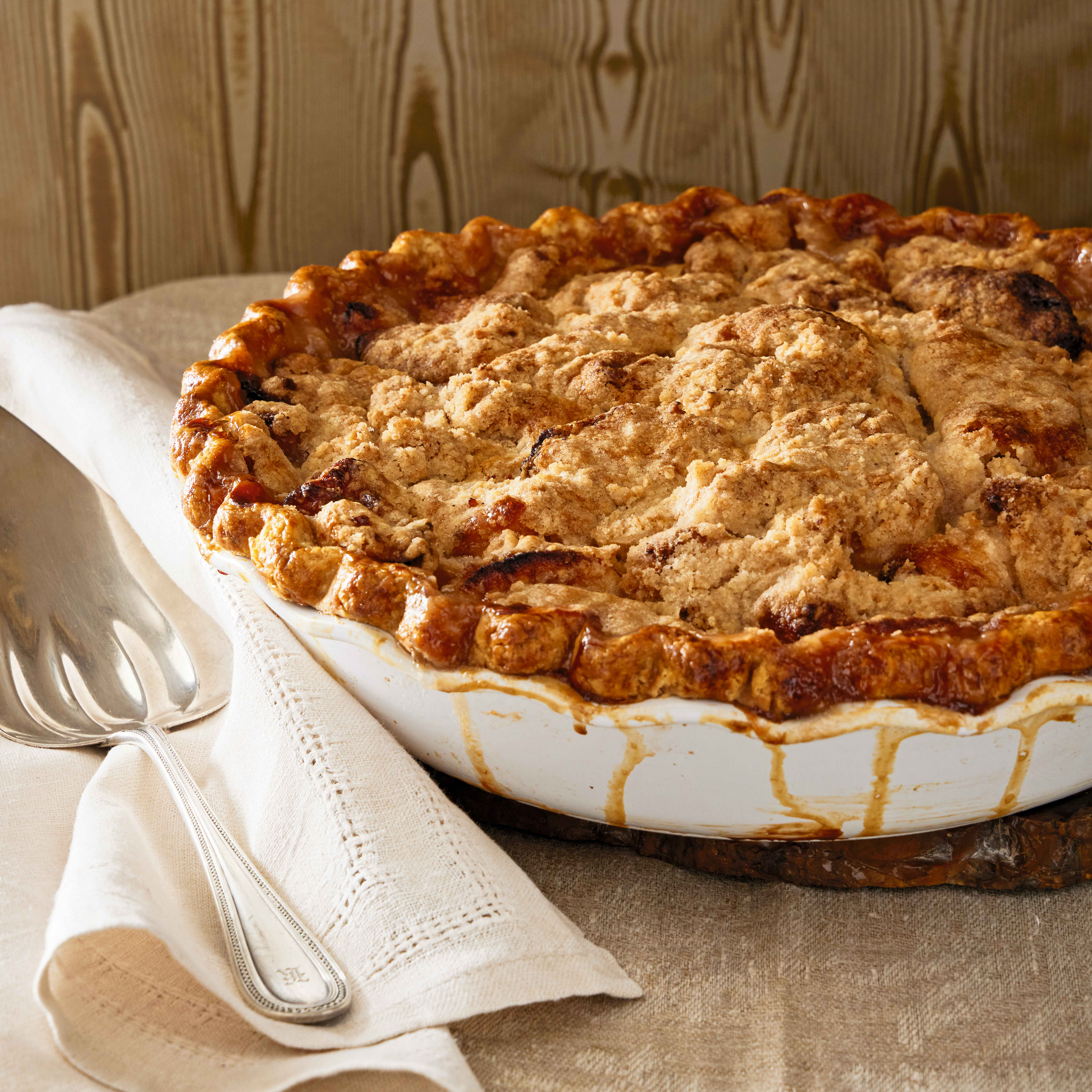 Apple Crumb Pie