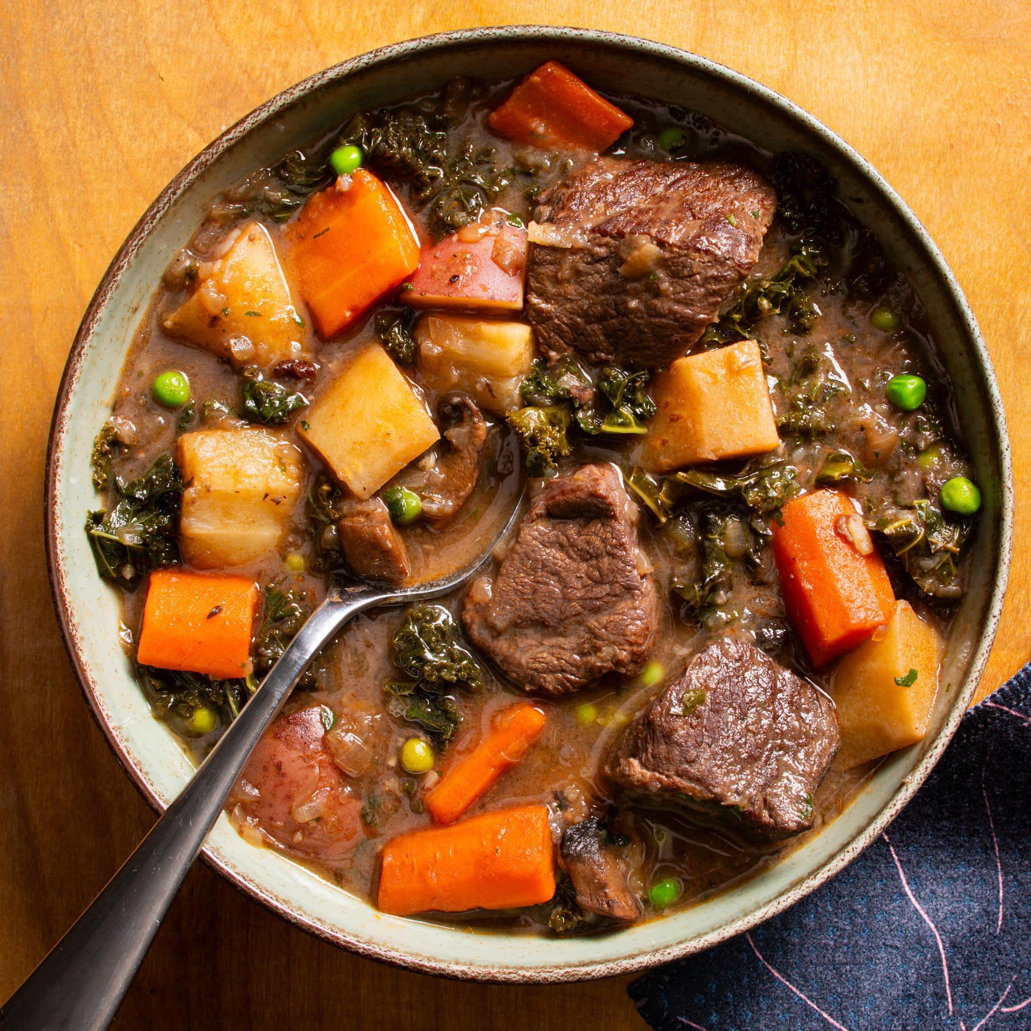 Hearty Beef and Vegetable Stew | America's Test Kitchen