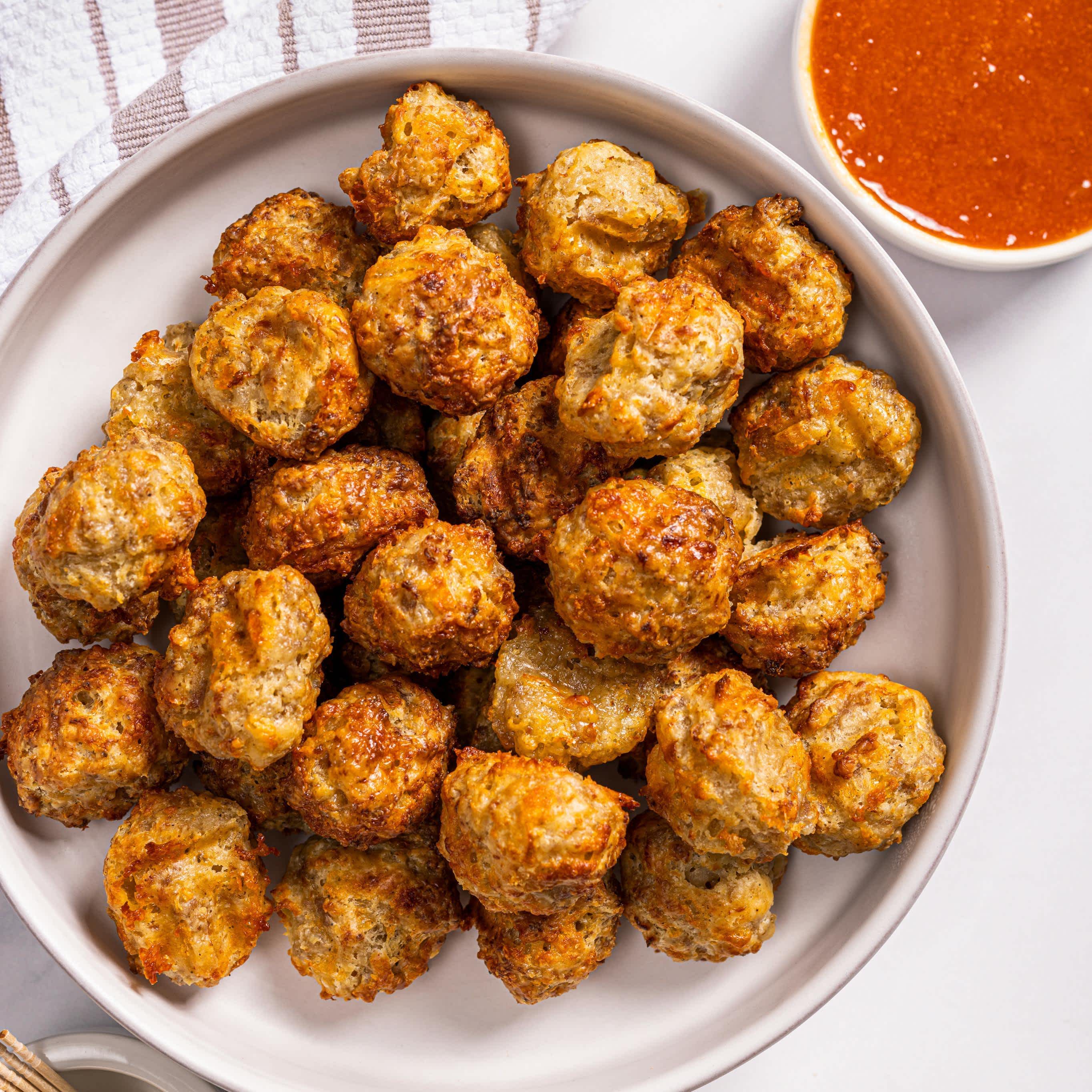 Air-Fryer Sausage Balls