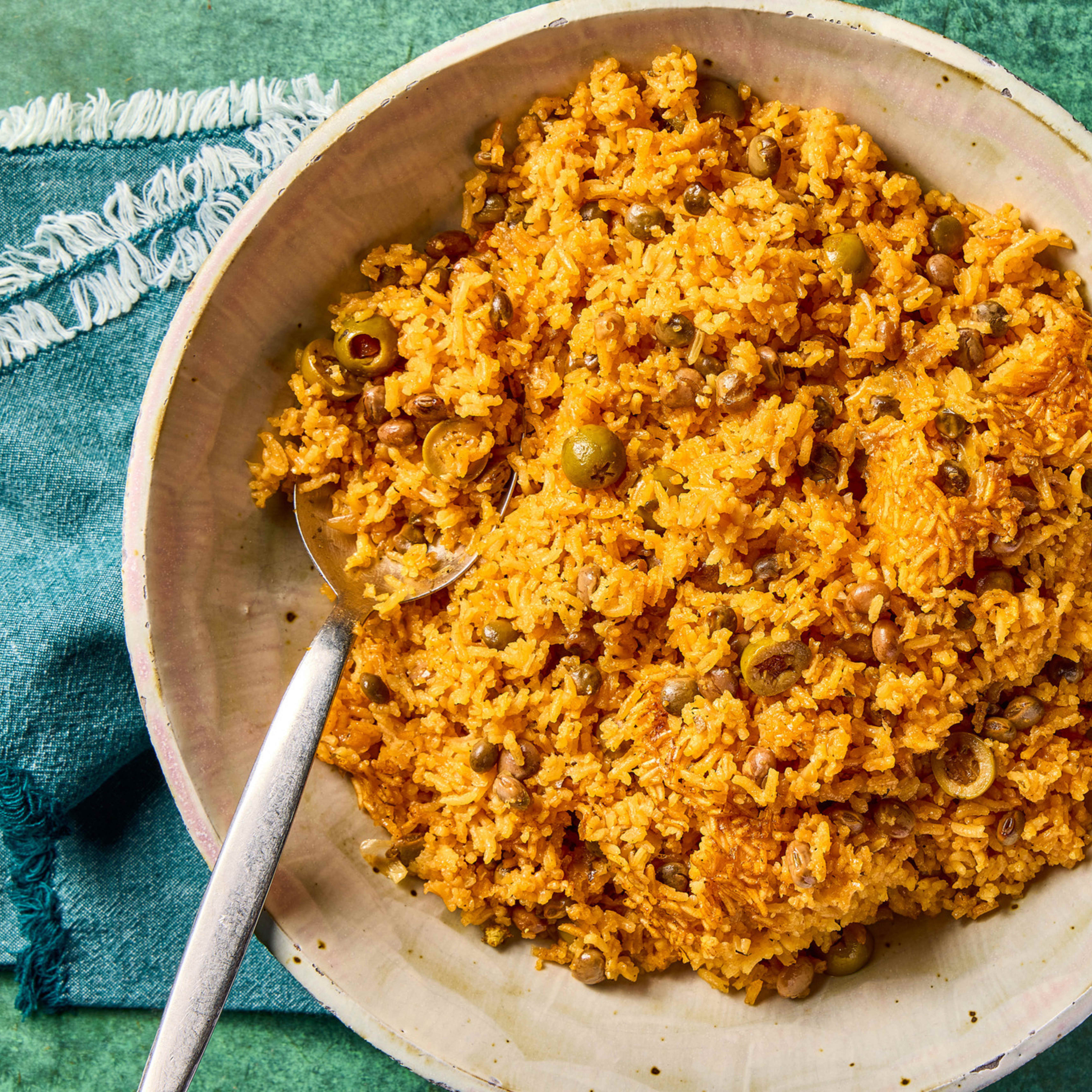 Arroz con Gandules (Rice with Pigeon Peas)