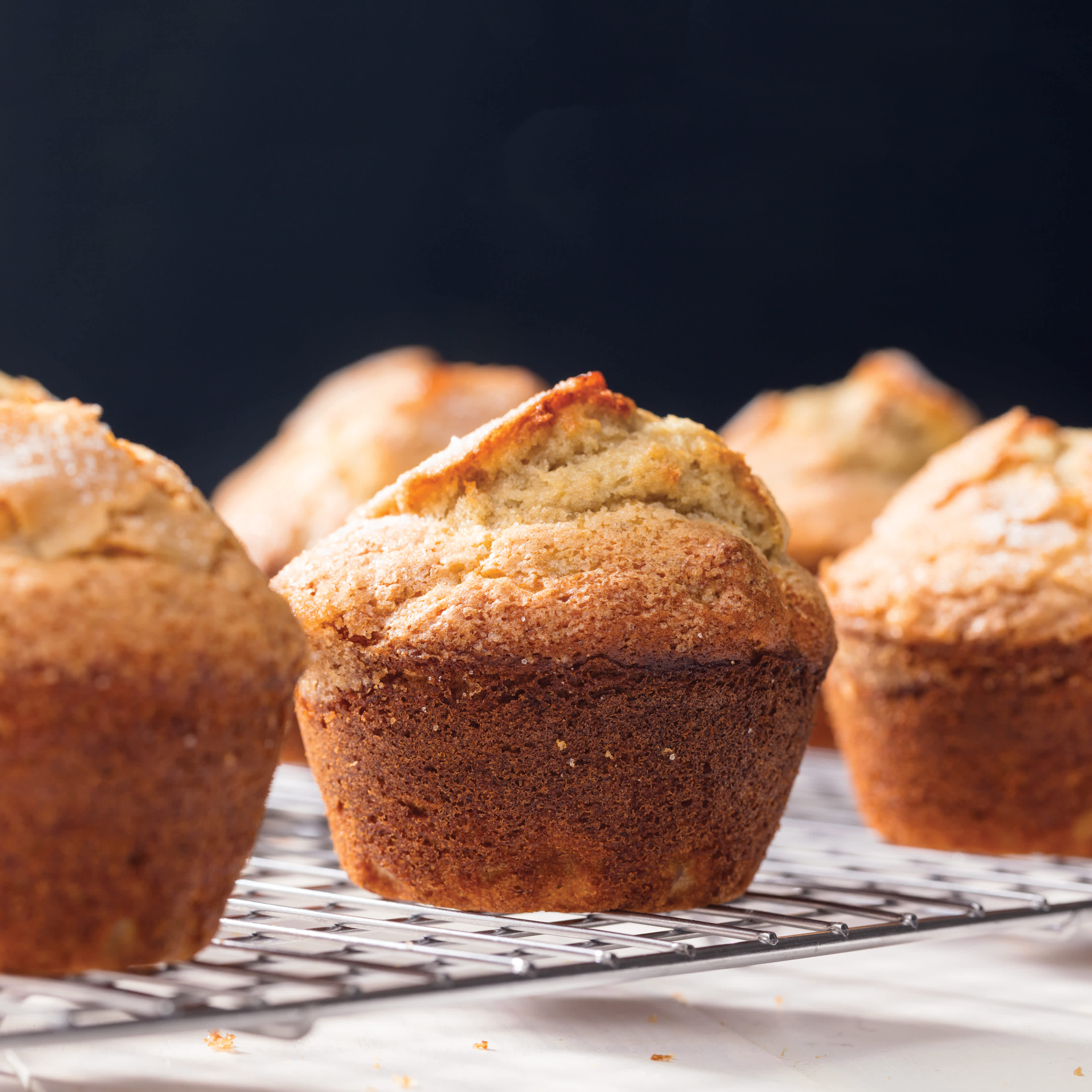 Banana-Walnut Muffins
