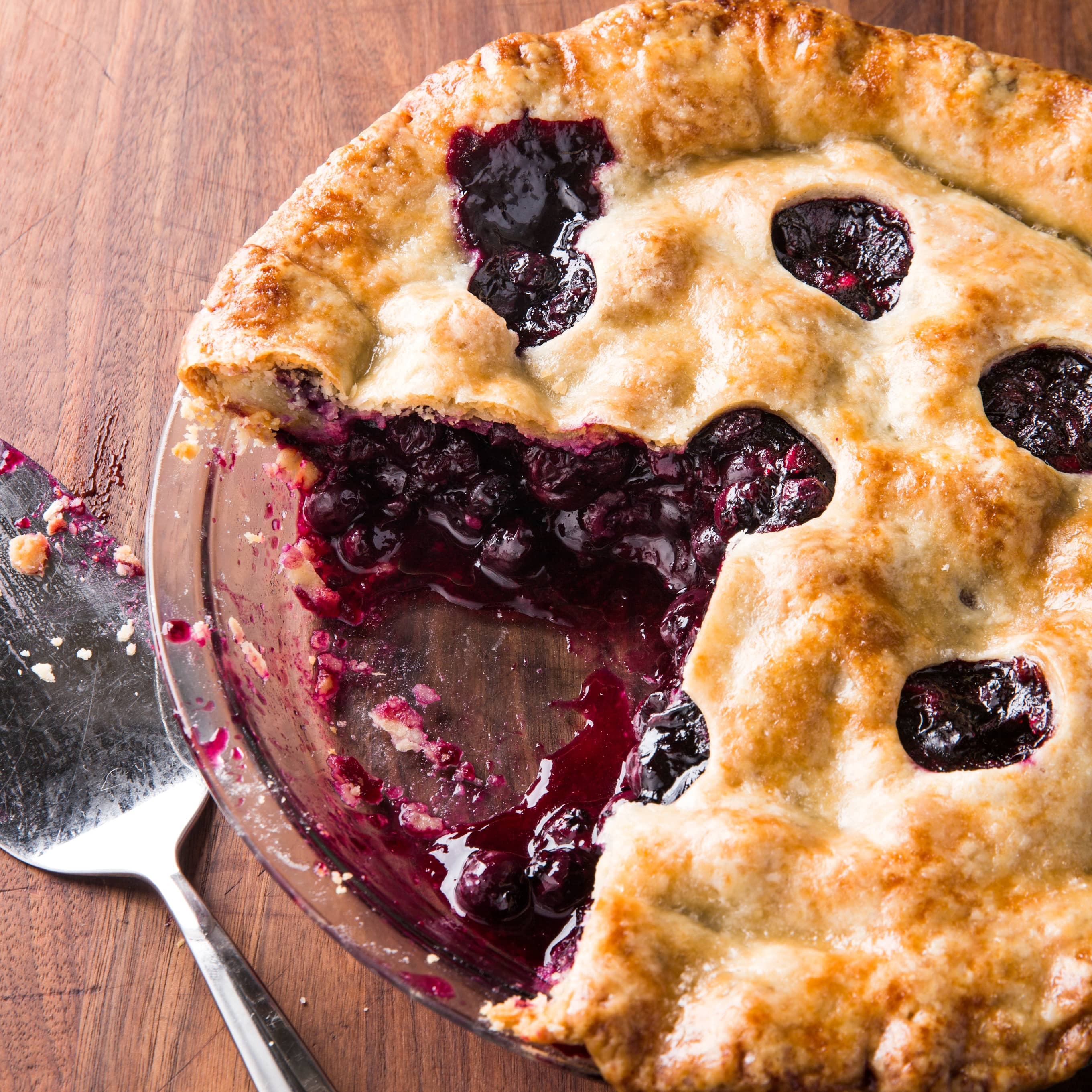 Vegan Blueberry Pie