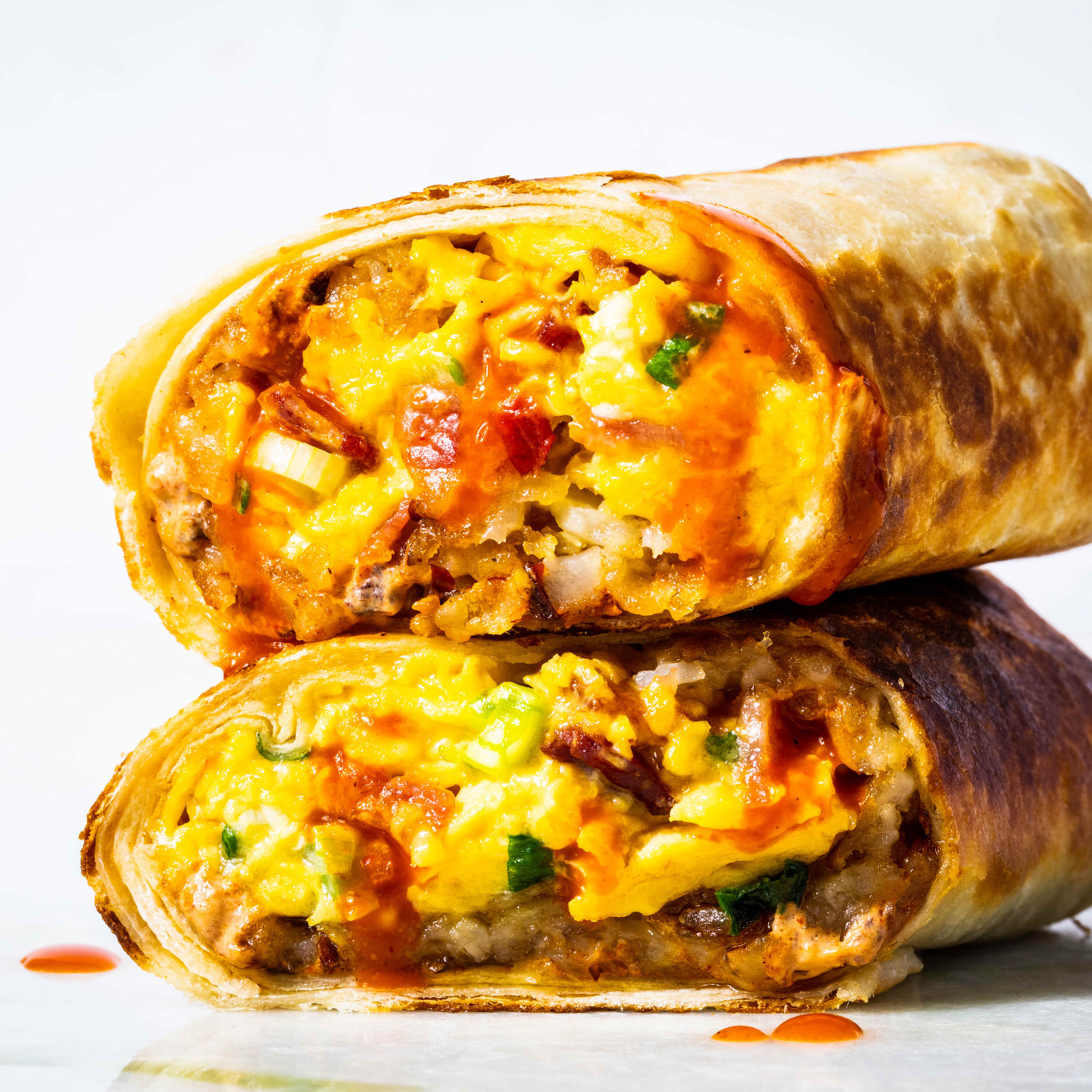 Breakfast Burritos with Bacon and Crispy Potatoes | America's Test Kitchen