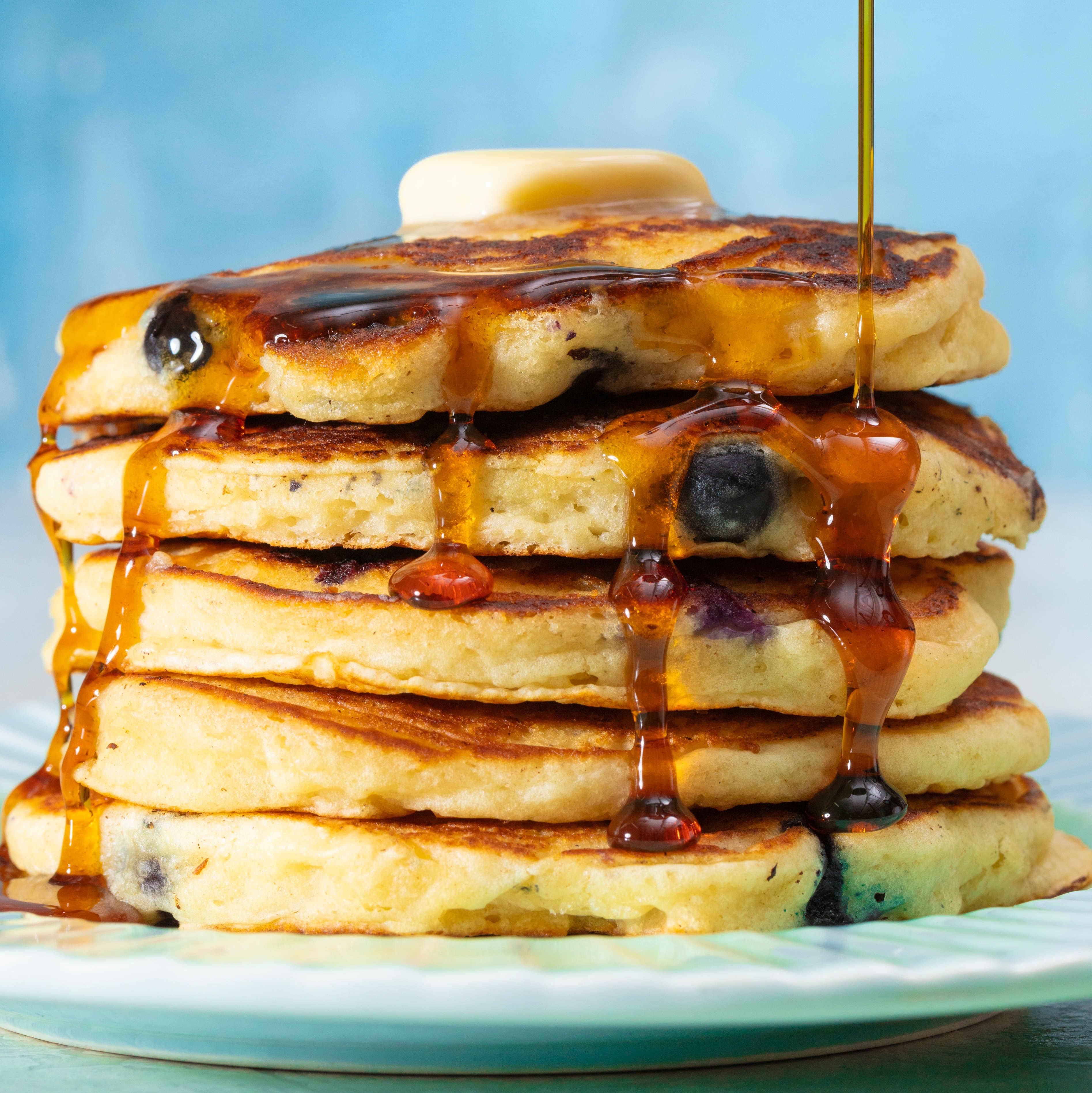 Deluxe Blueberry Pancakes | America's Test Kitchen