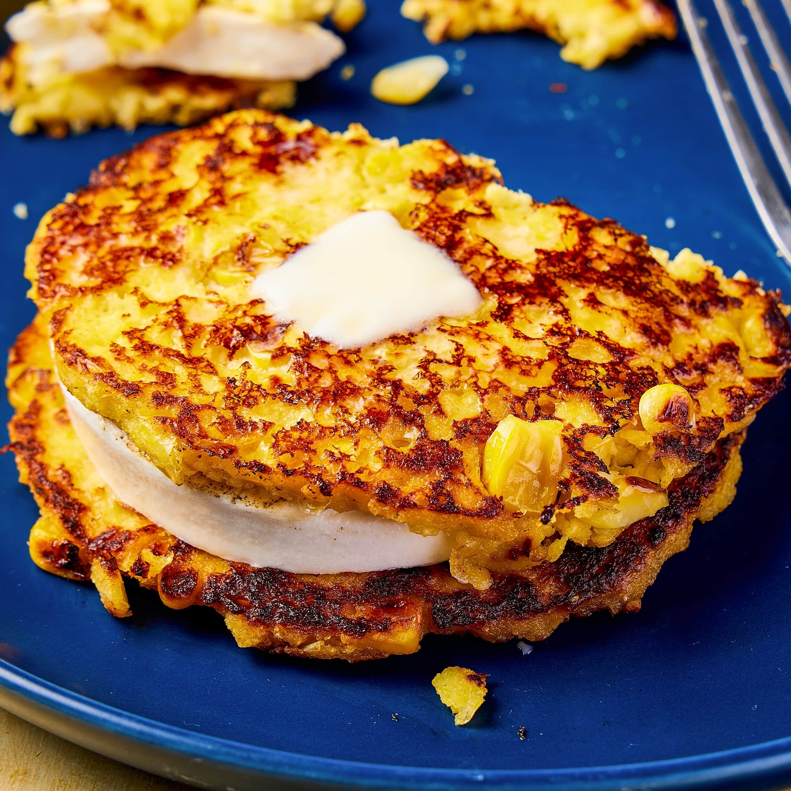 15816 Cachapas Con Queso De Mano Venezuelan Cheese Filled Corn Cakes