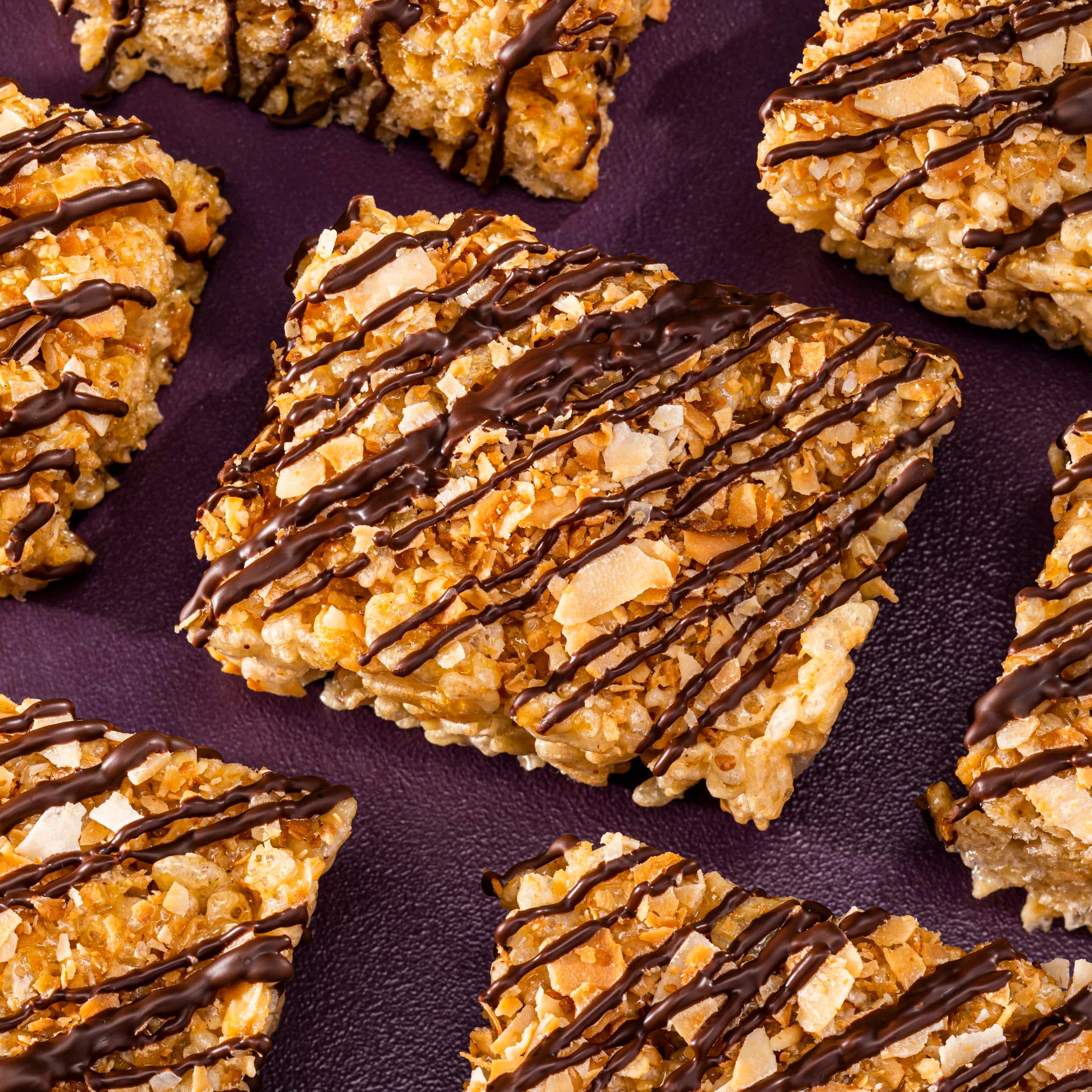 17190 Coconut Caramel Rice Krispies Treats