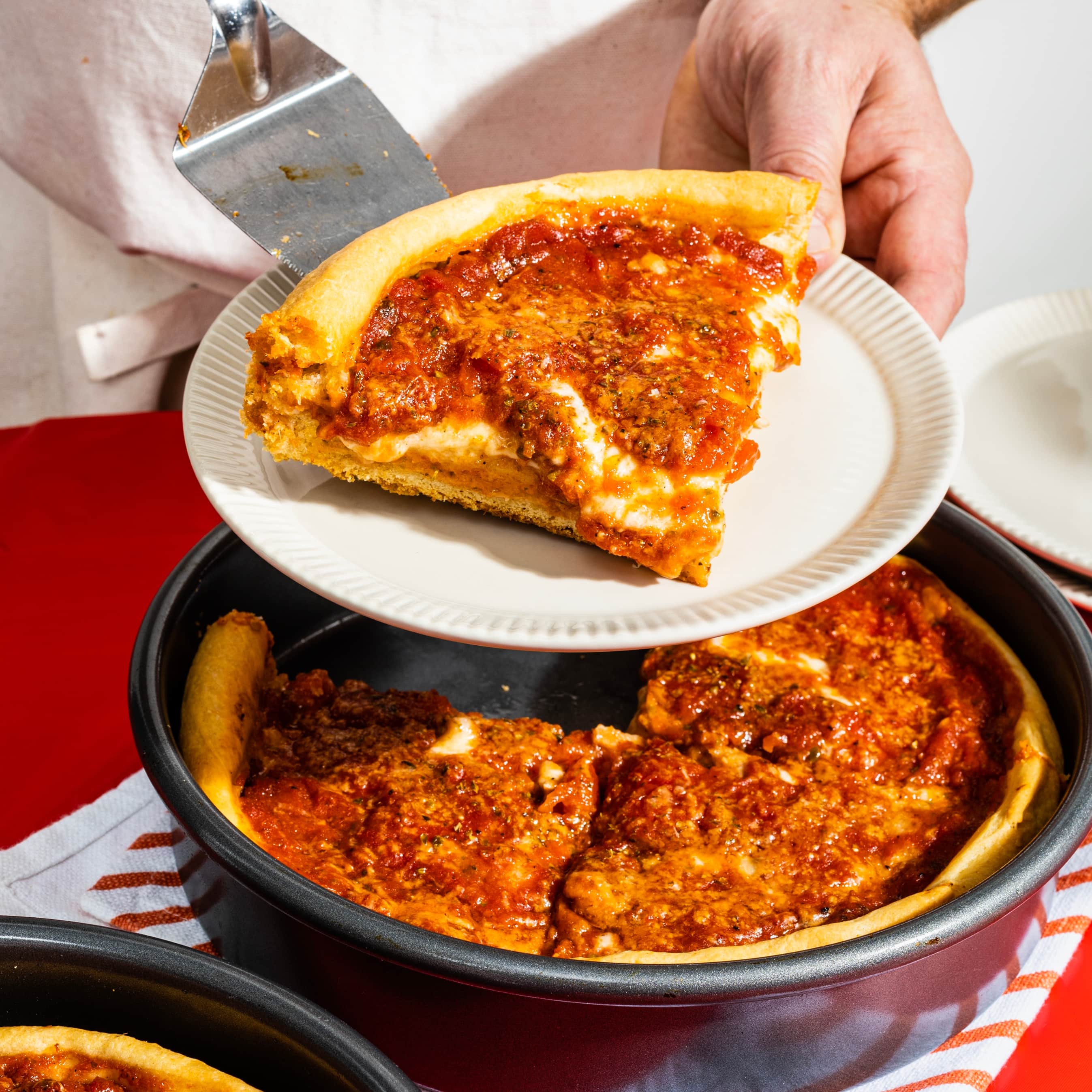 Chicago Deep-Dish Pizza | America's Test Kitchen