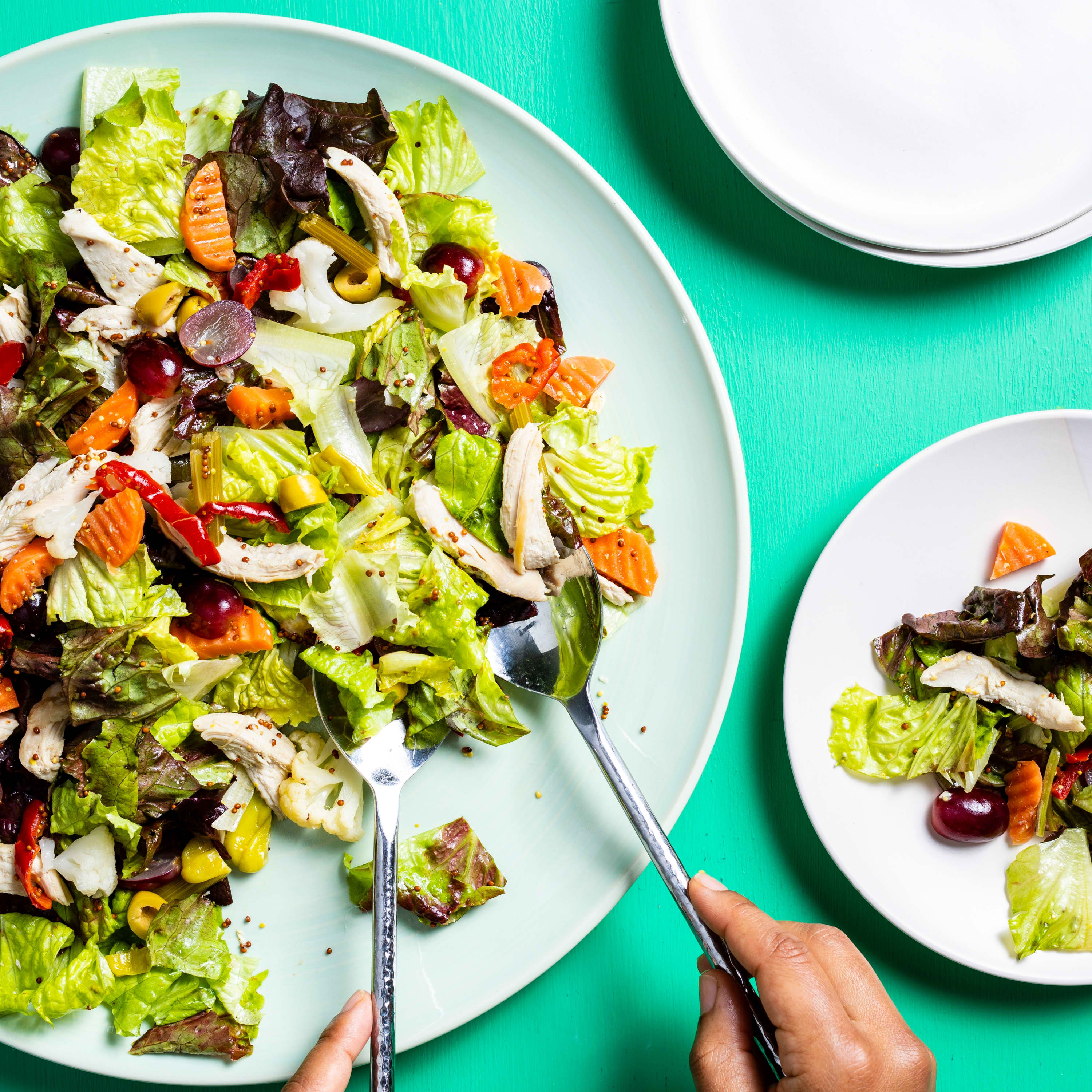 Chicken Salad with Whole-Grain Mustard Vinaigrette