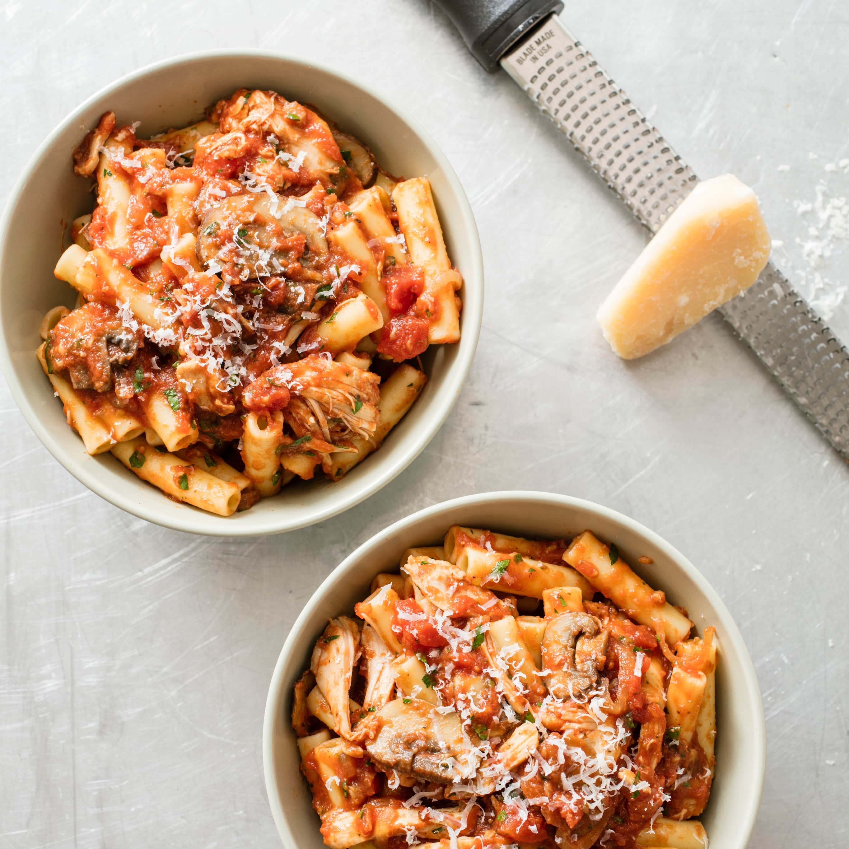 Slow-Cooker Chicken and Mushroom Sauce | America's Test Kitchen