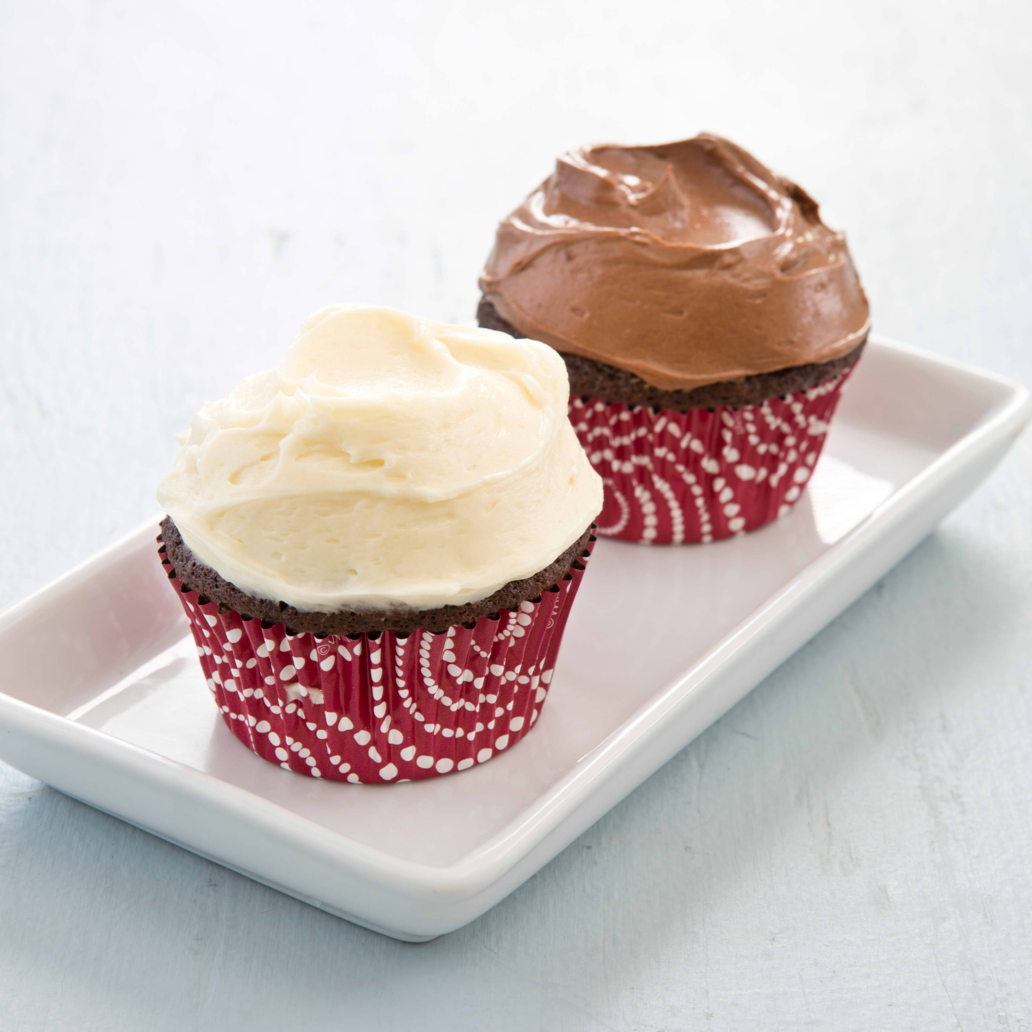 Gluten-Free Dark Chocolate Cupcakes | America's Test Kitchen