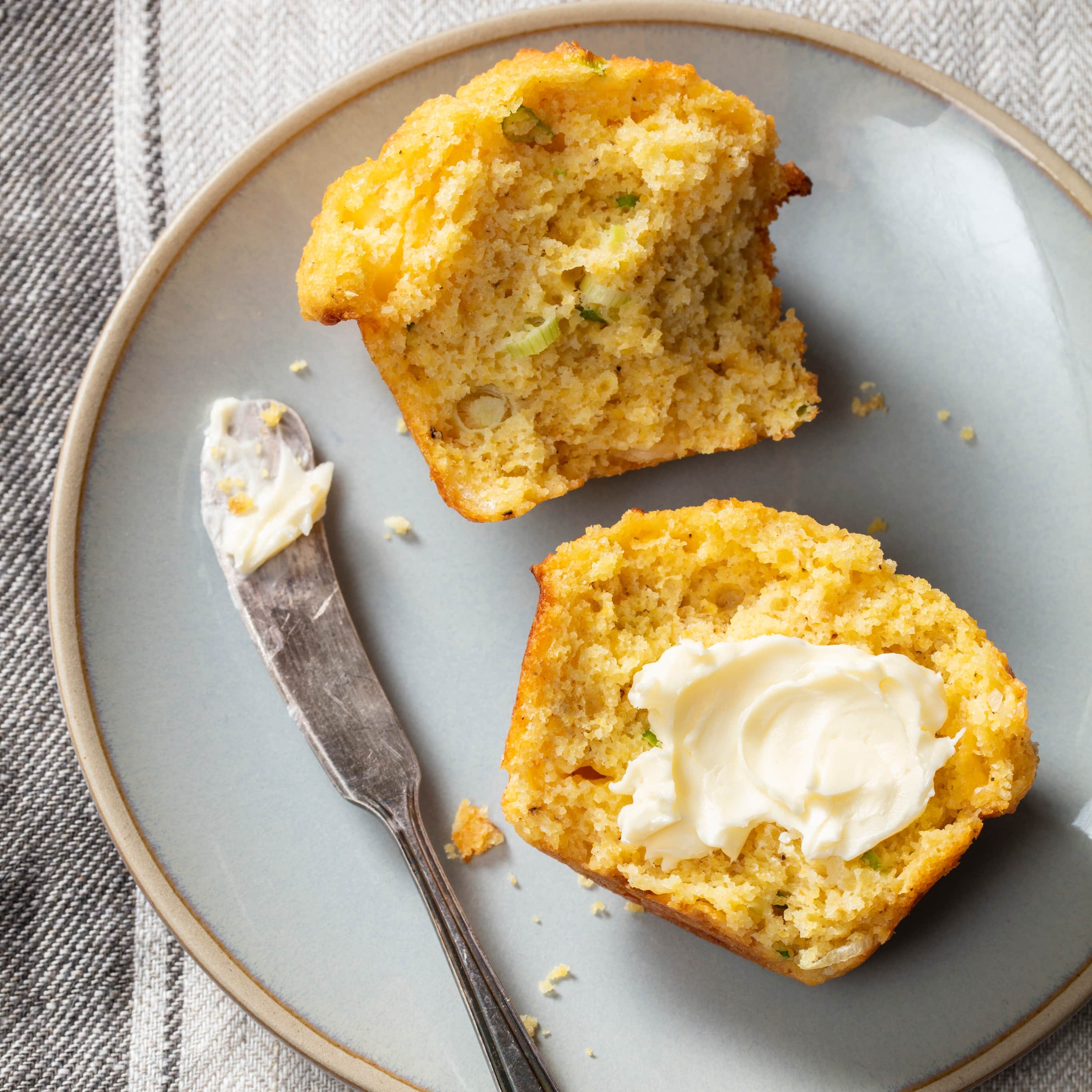 Savory Corn Muffins with Rosemary and Black Pepper | America's Test Kitchen