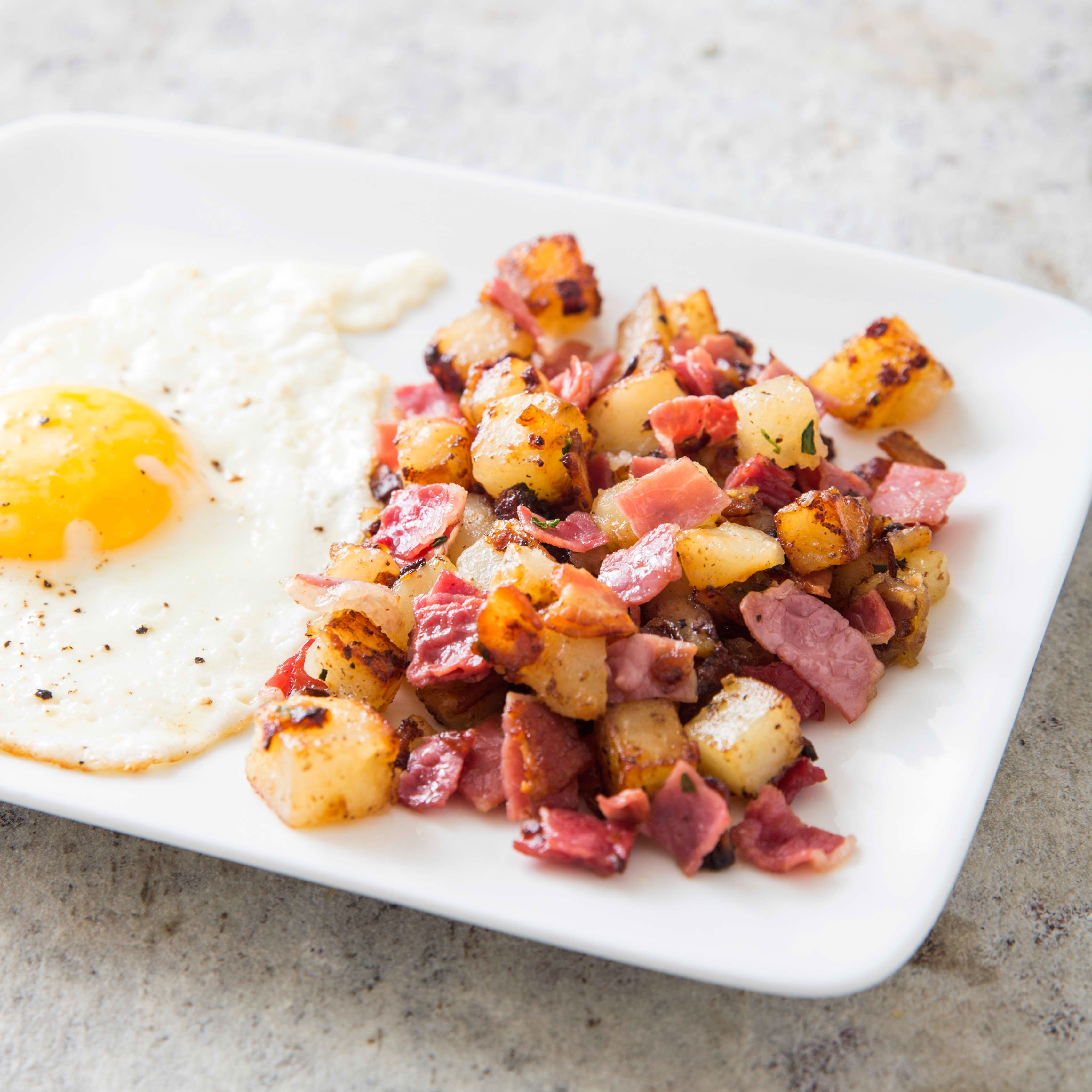 Cast Iron Corned Beef Hash