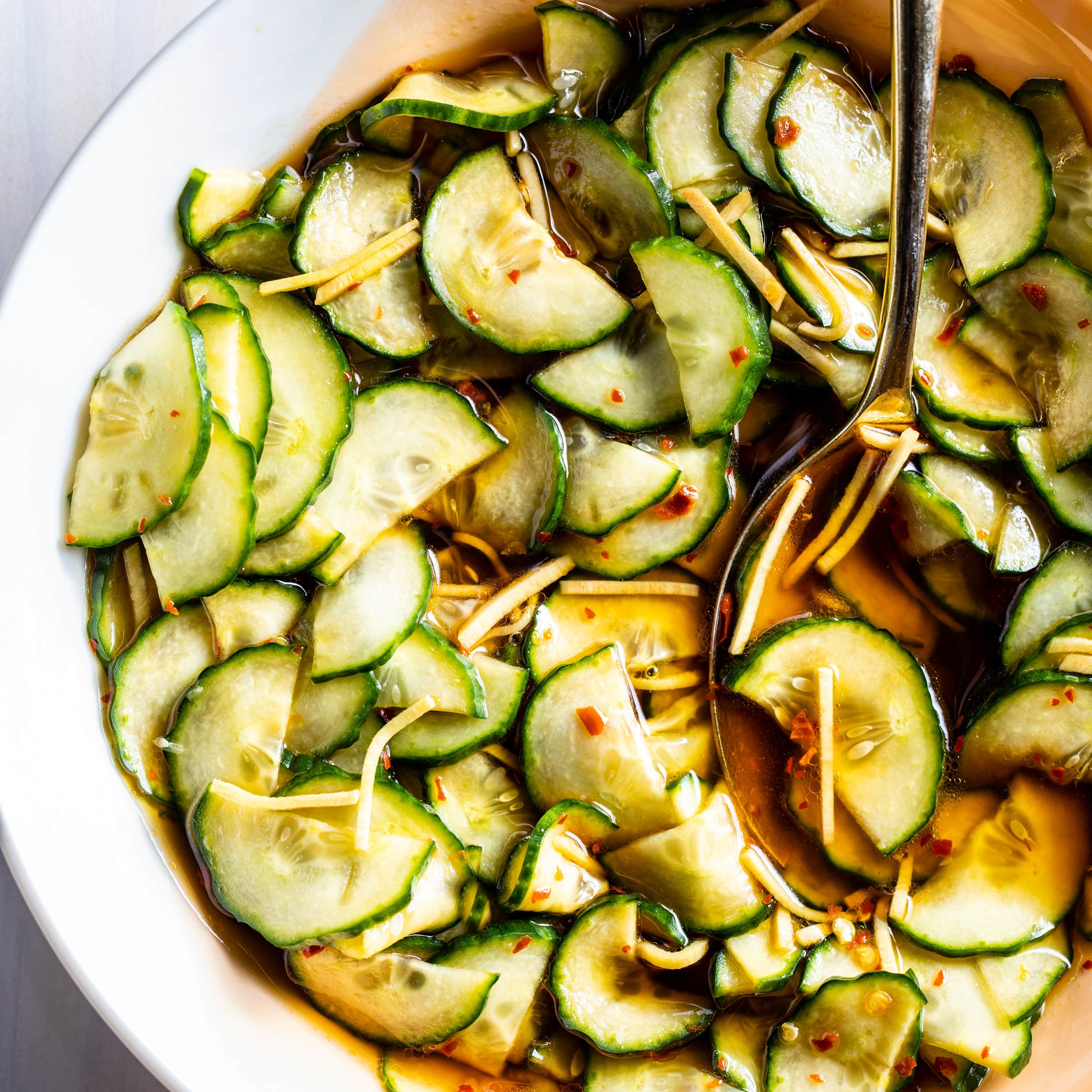 Cucumber-Ginger Salad