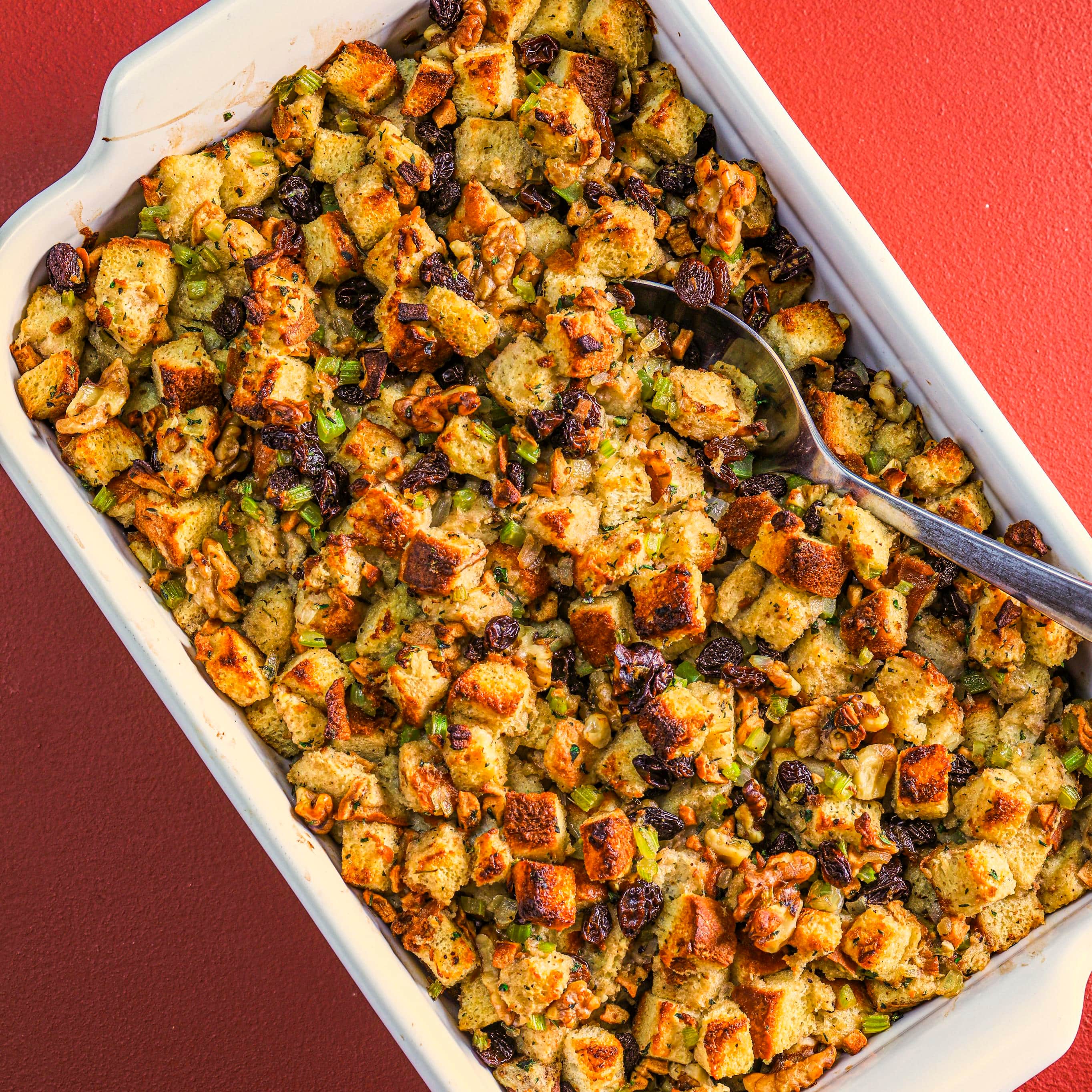 Dried Fruit and Nut Stuffing for Old-Fashioned Stuffed Turkey