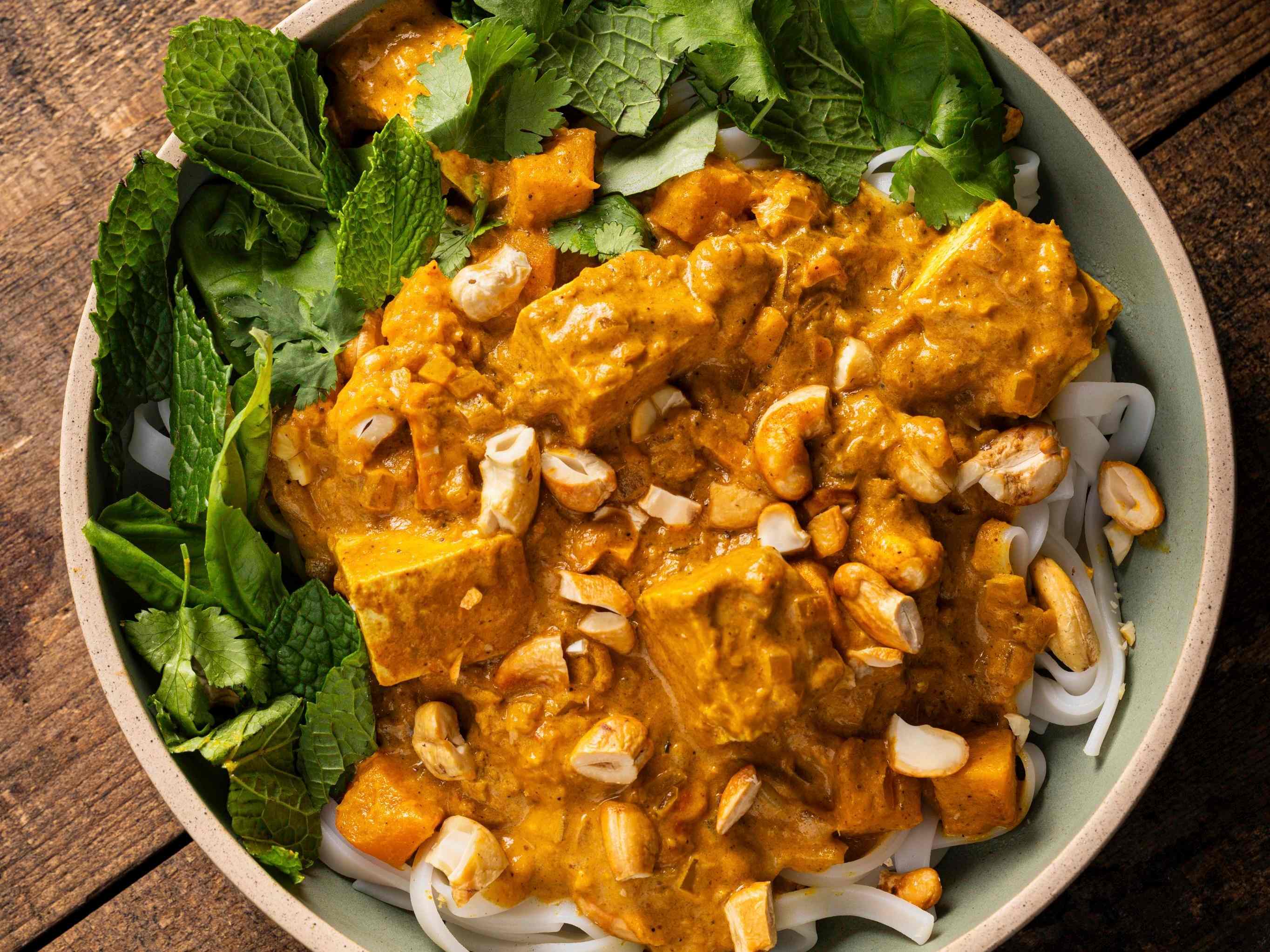 East African Coconut Curry with Tofu and Squash