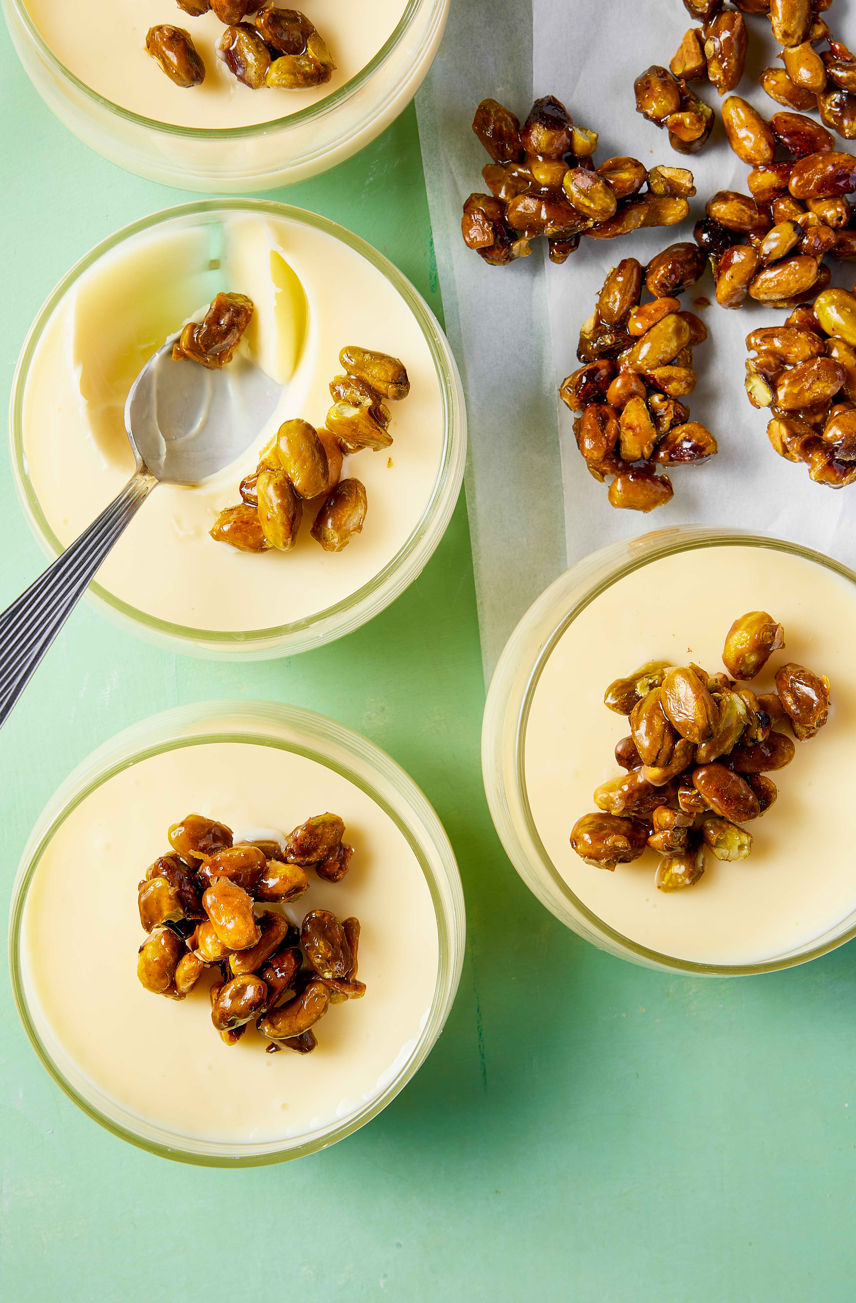 Grapefruit Posset with Candied Pistachios | America's Test Kitchen