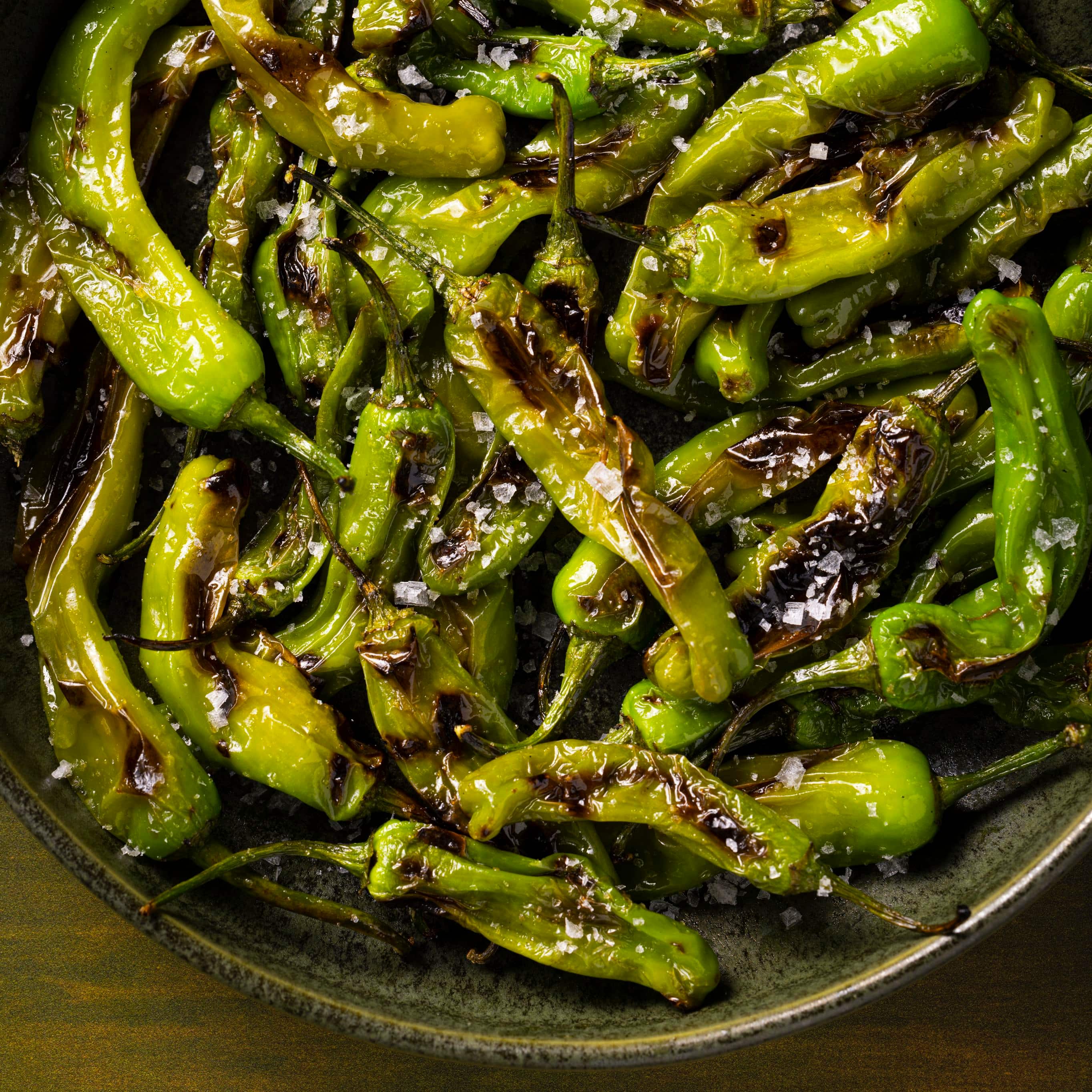 Grilled Shishito Peppers