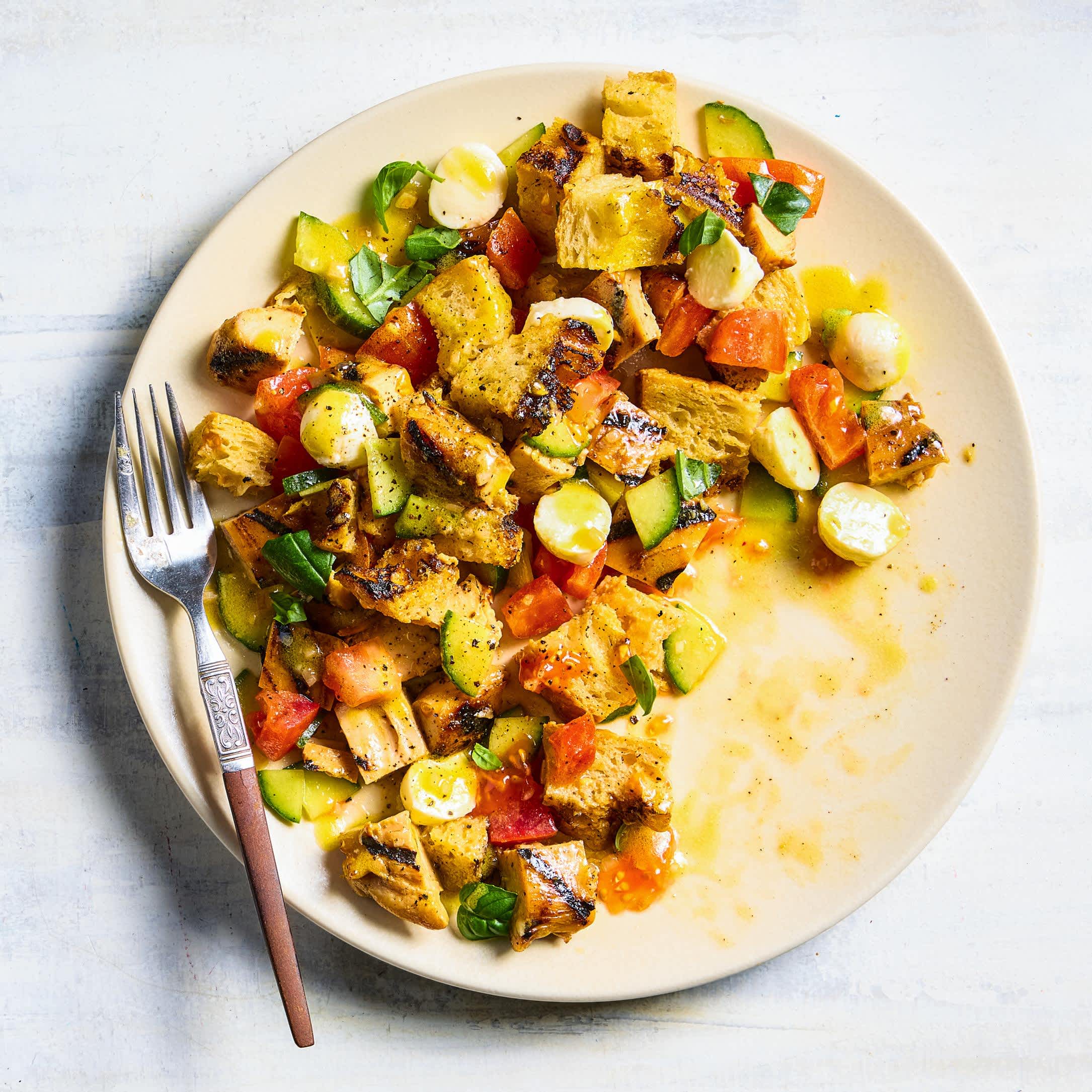 Grilled Chicken Panzanella