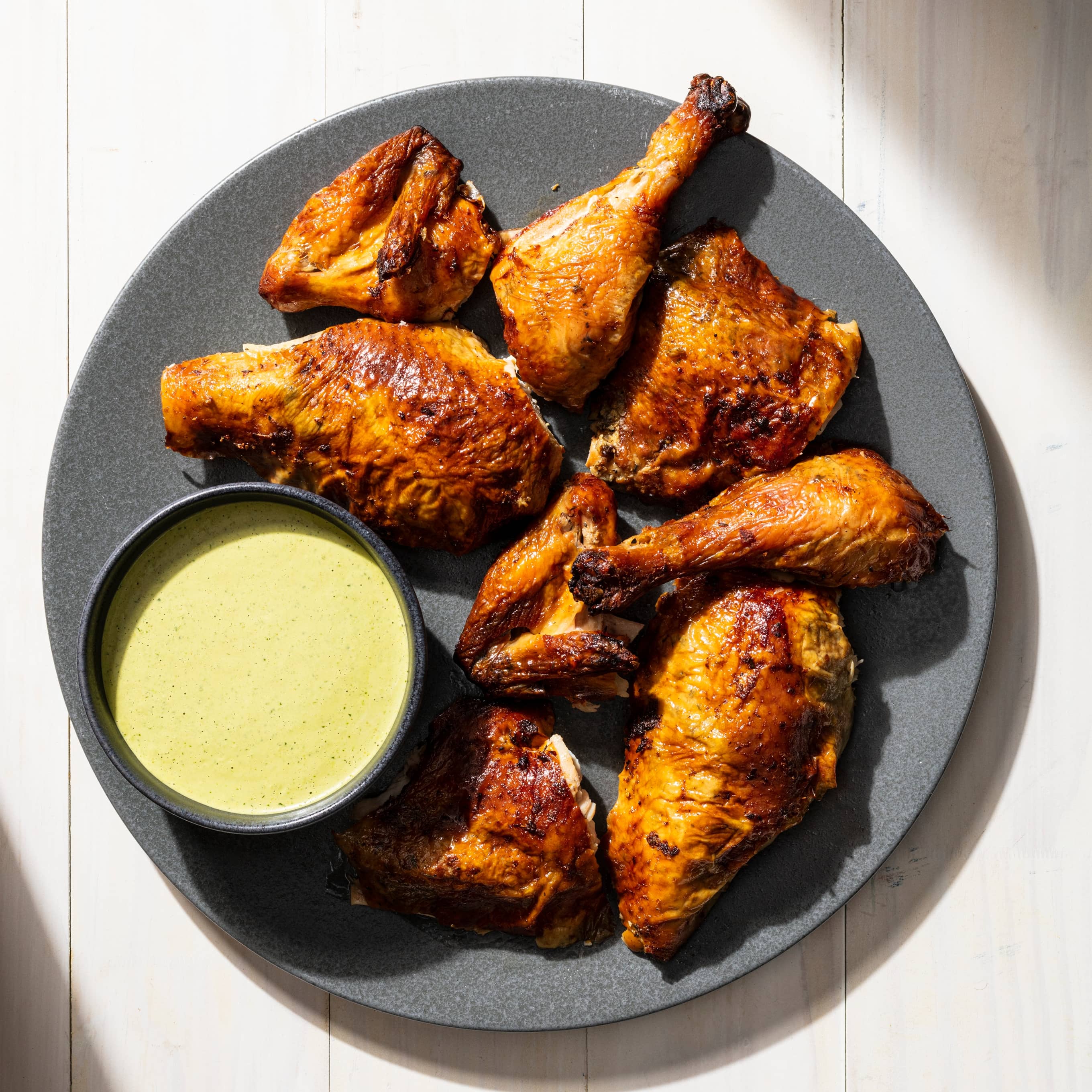 Pollo a la Brasa (Peruvian Grill-Roasted Chicken) | America's Test Kitchen