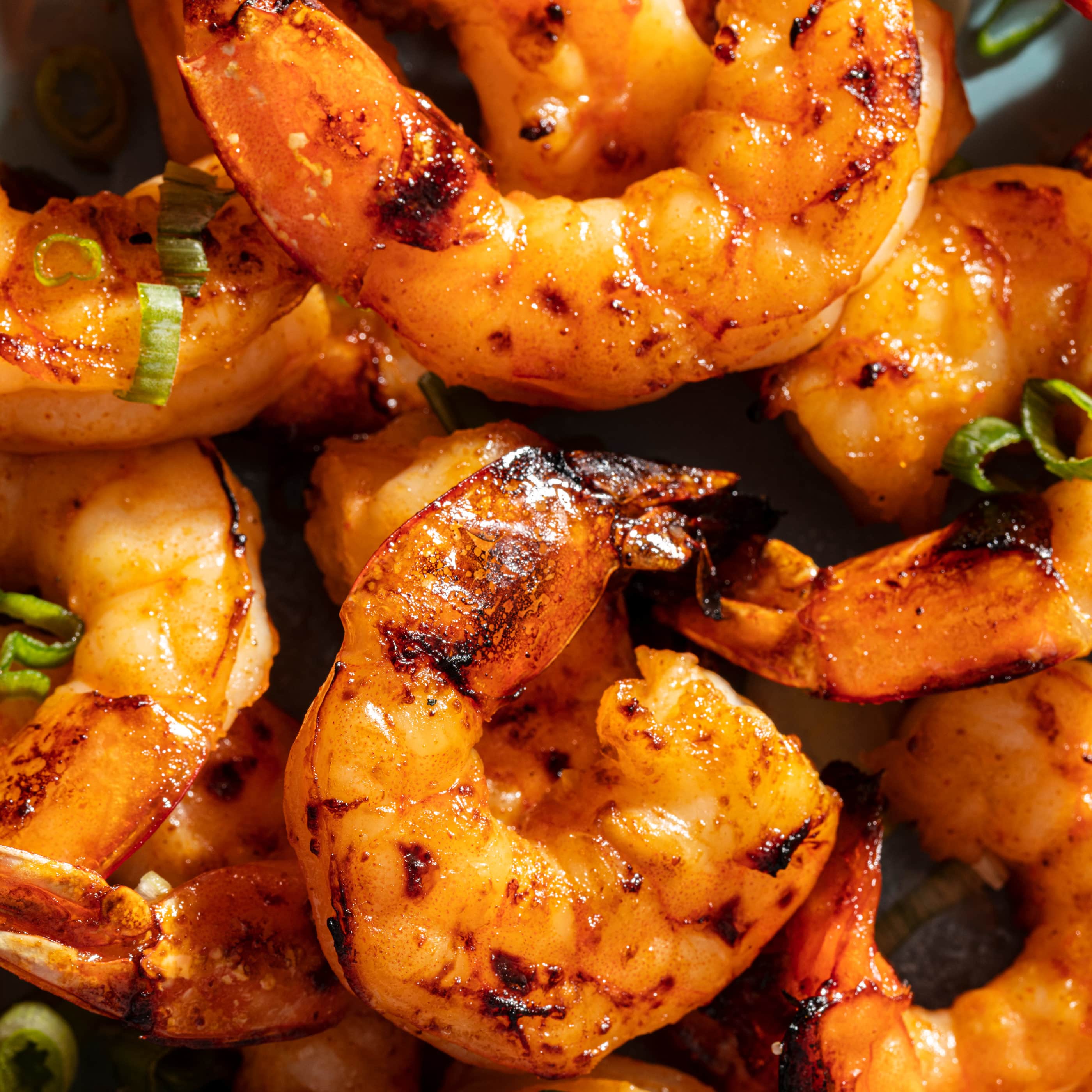 Hot Honey Broiled Shrimp