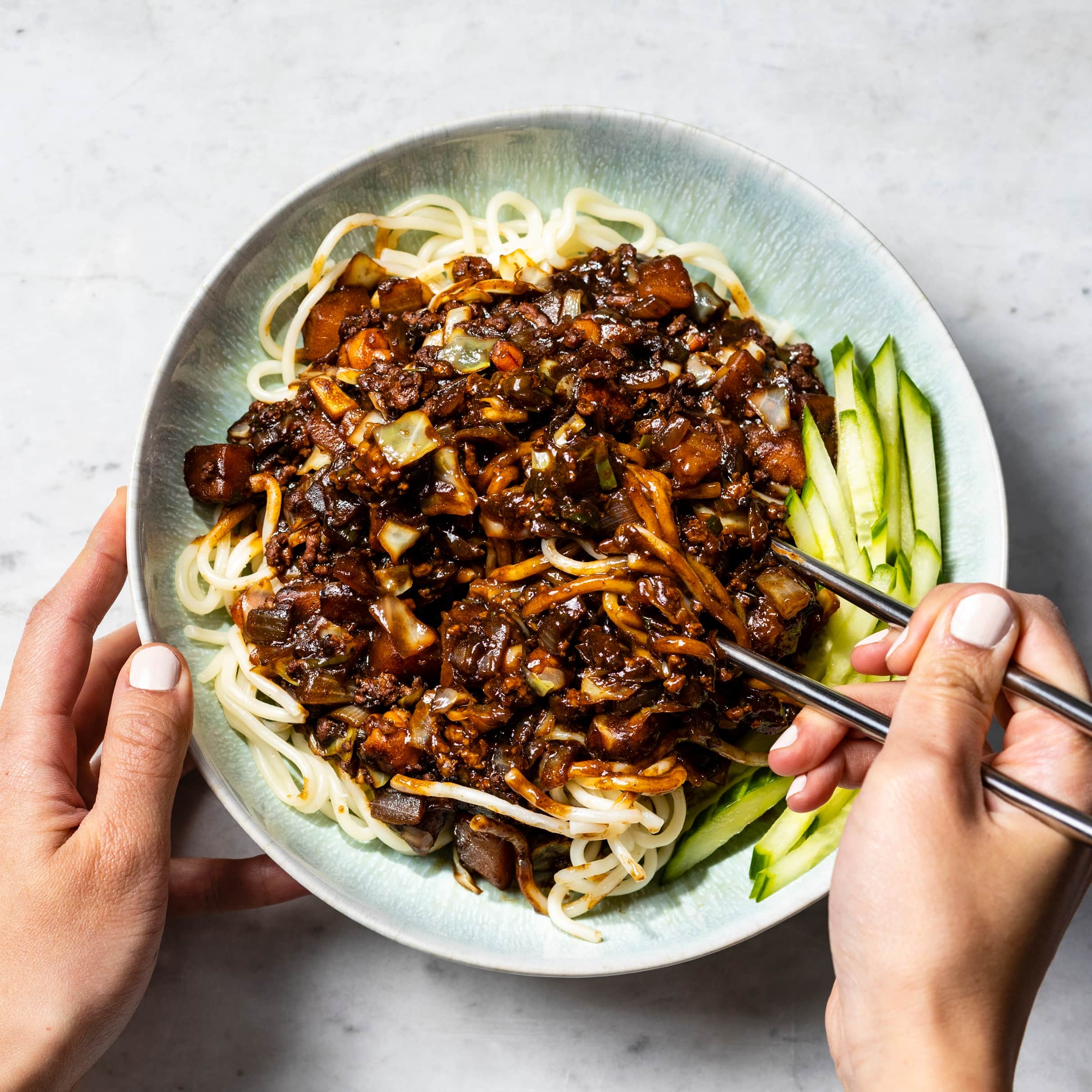 Jajangmyeon (Black Bean Noodles) | America's Test Kitchen