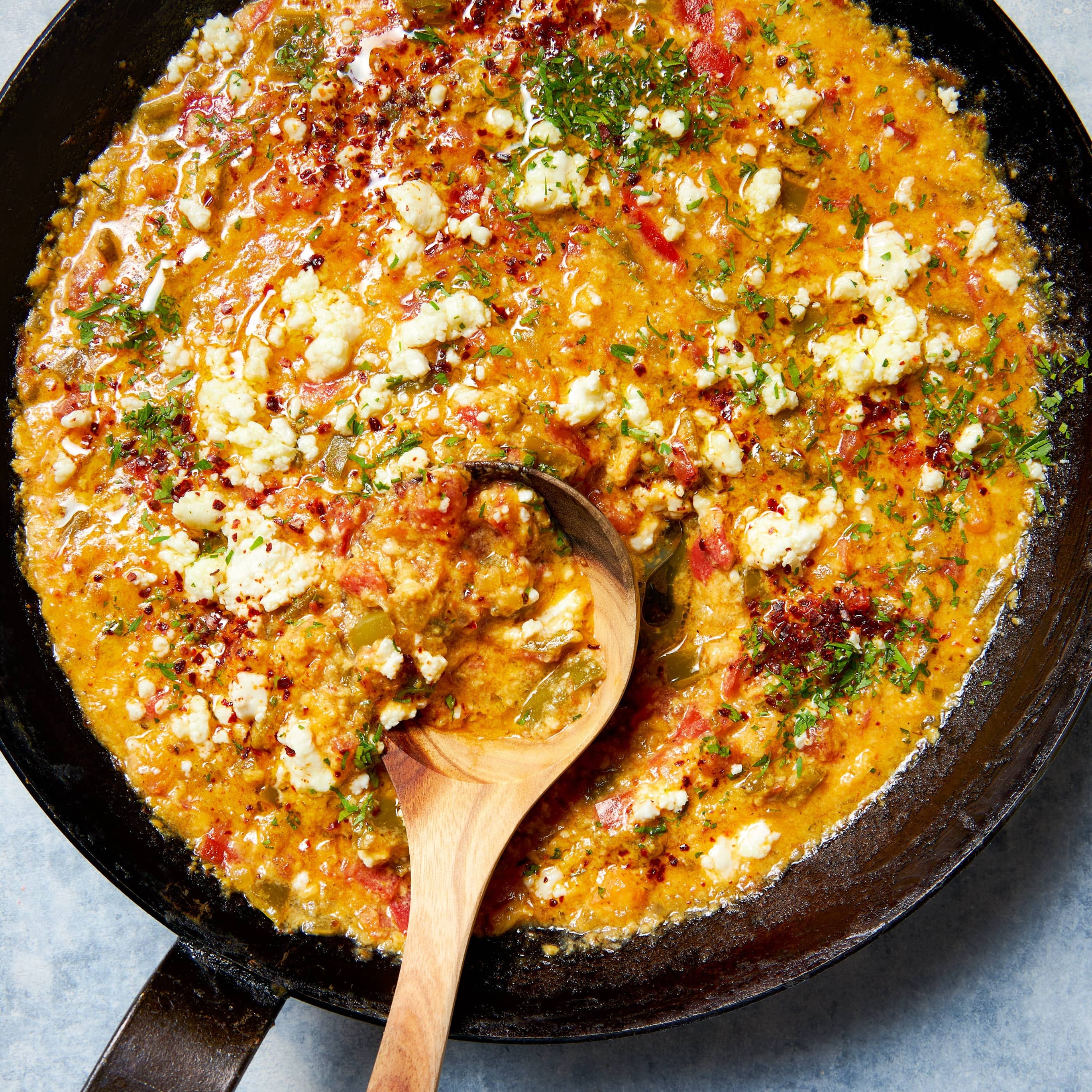 Menemen (Turkish Scrambled Eggs with Vegetables) | America's Test Kitchen