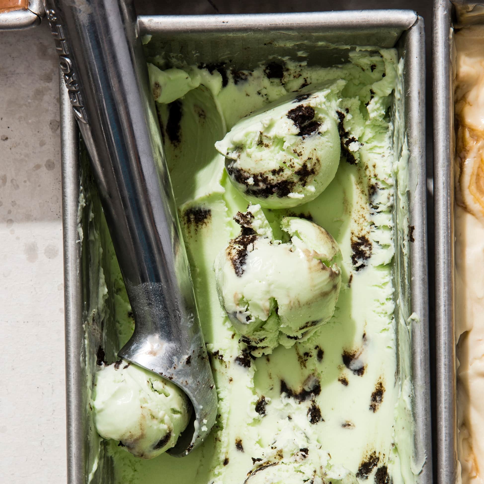 Mint-Cookie No-Churn Ice Cream