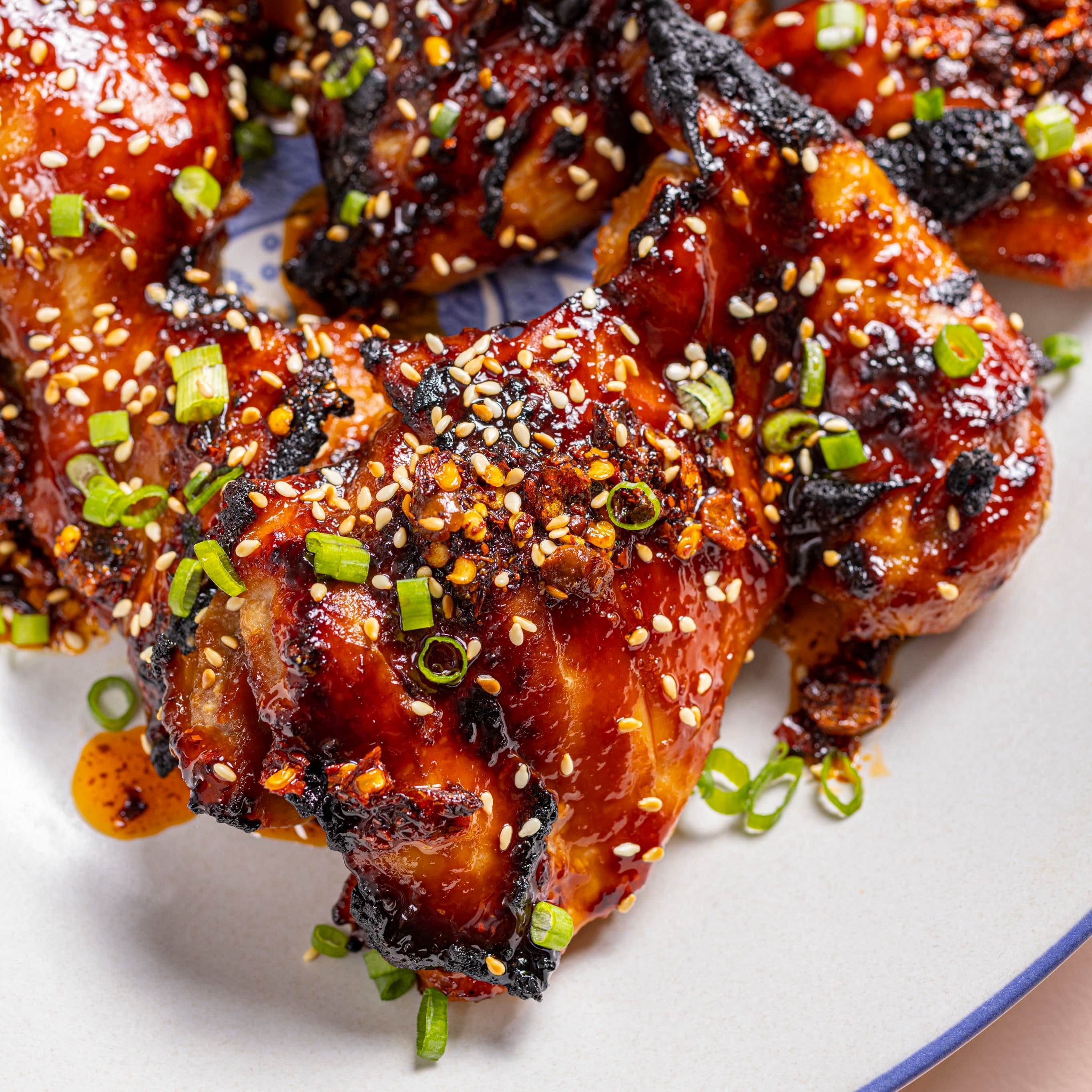 Miso-Glazed Boneless Chicken Thighs
