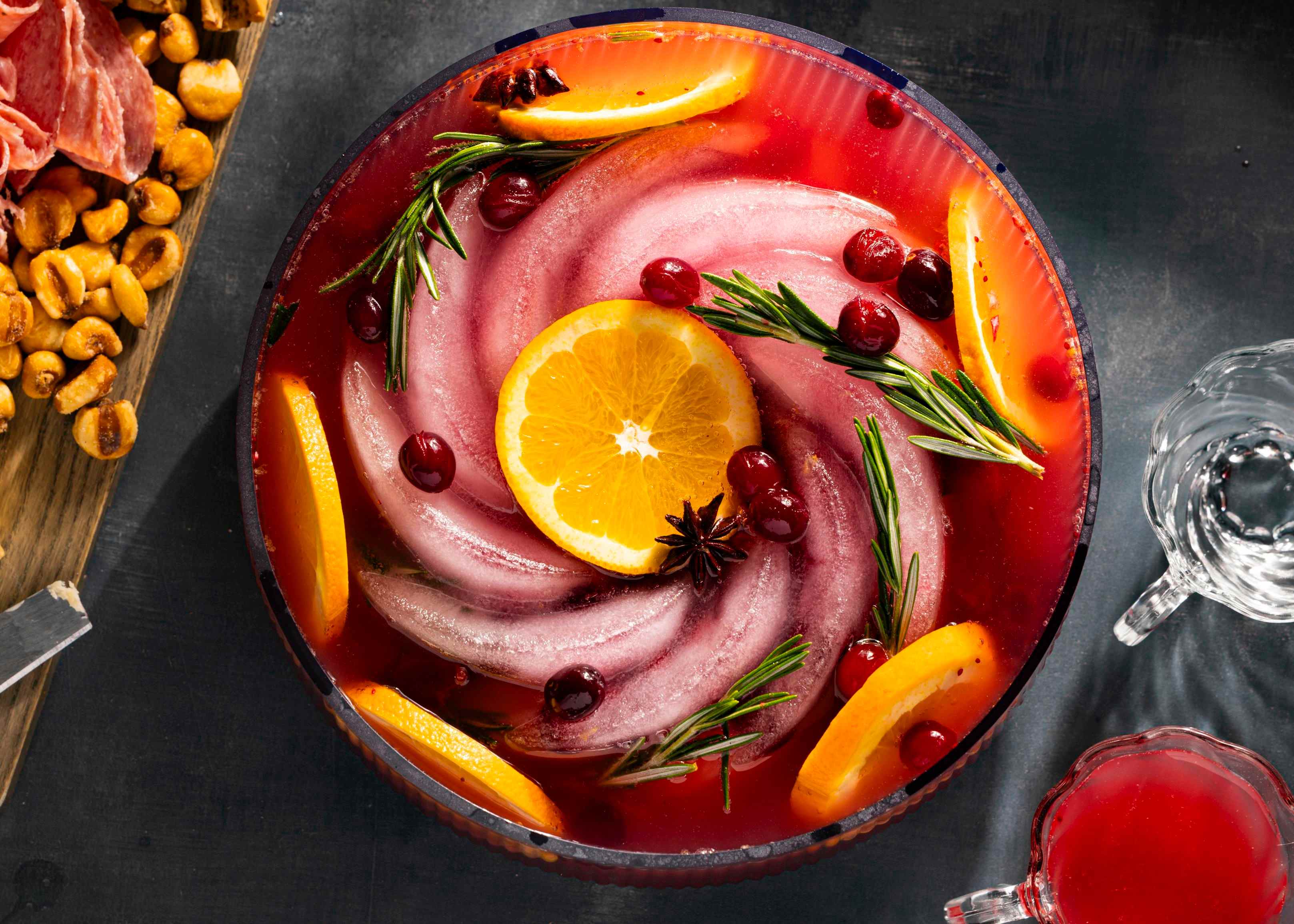 Spiced Cranberry-Orange Punch