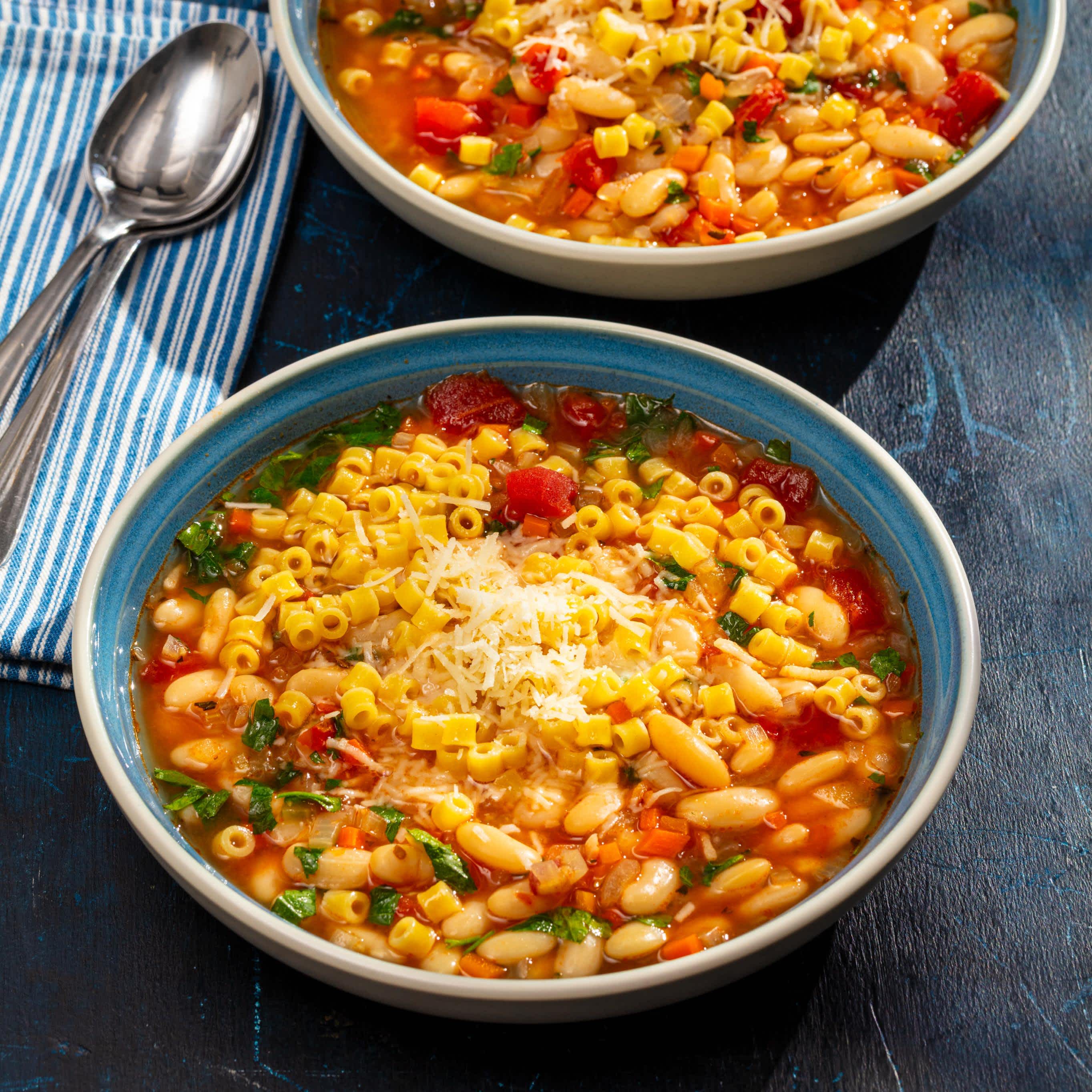 Pasta e Fagioli with Marcella Beans
