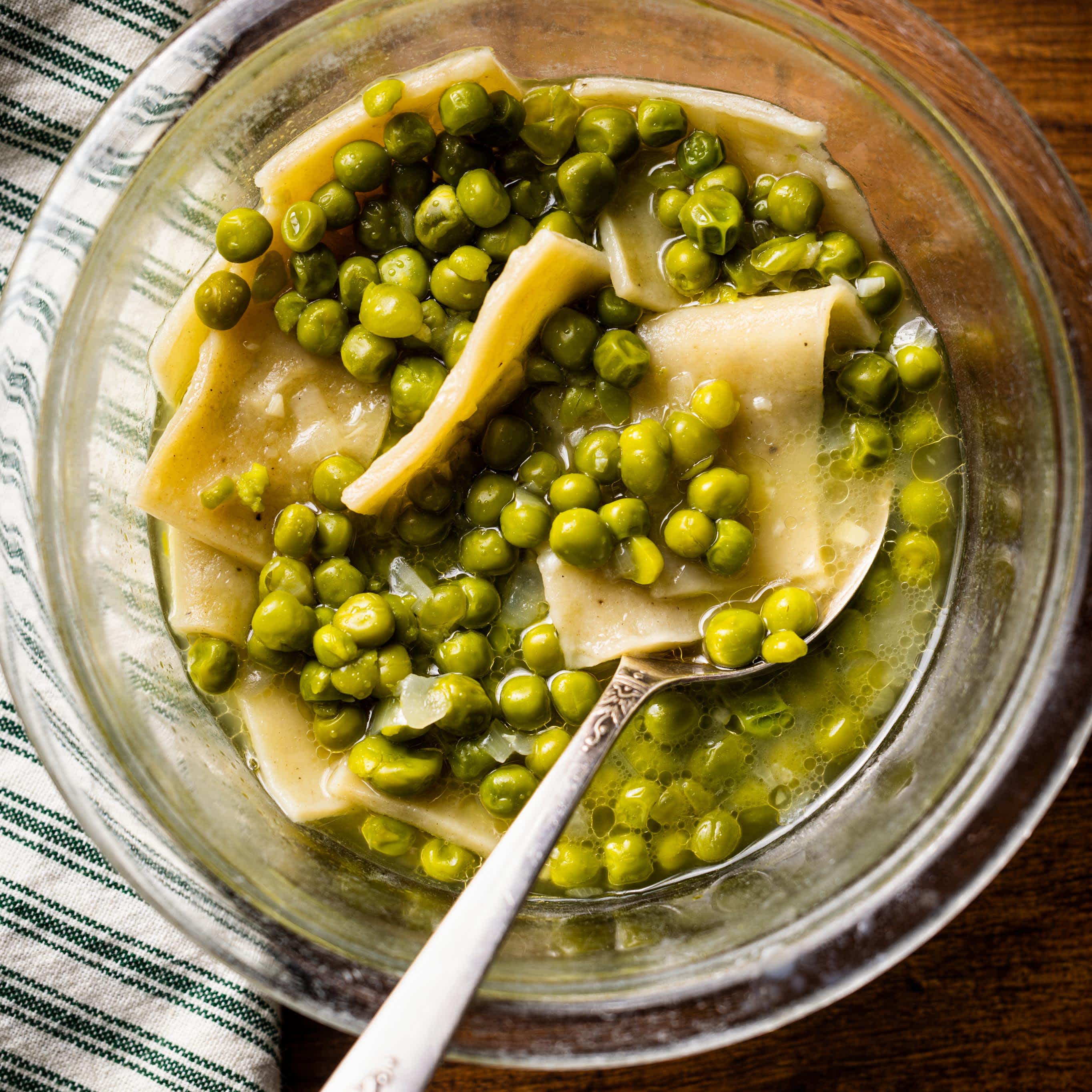 Green Peas and Dumplings