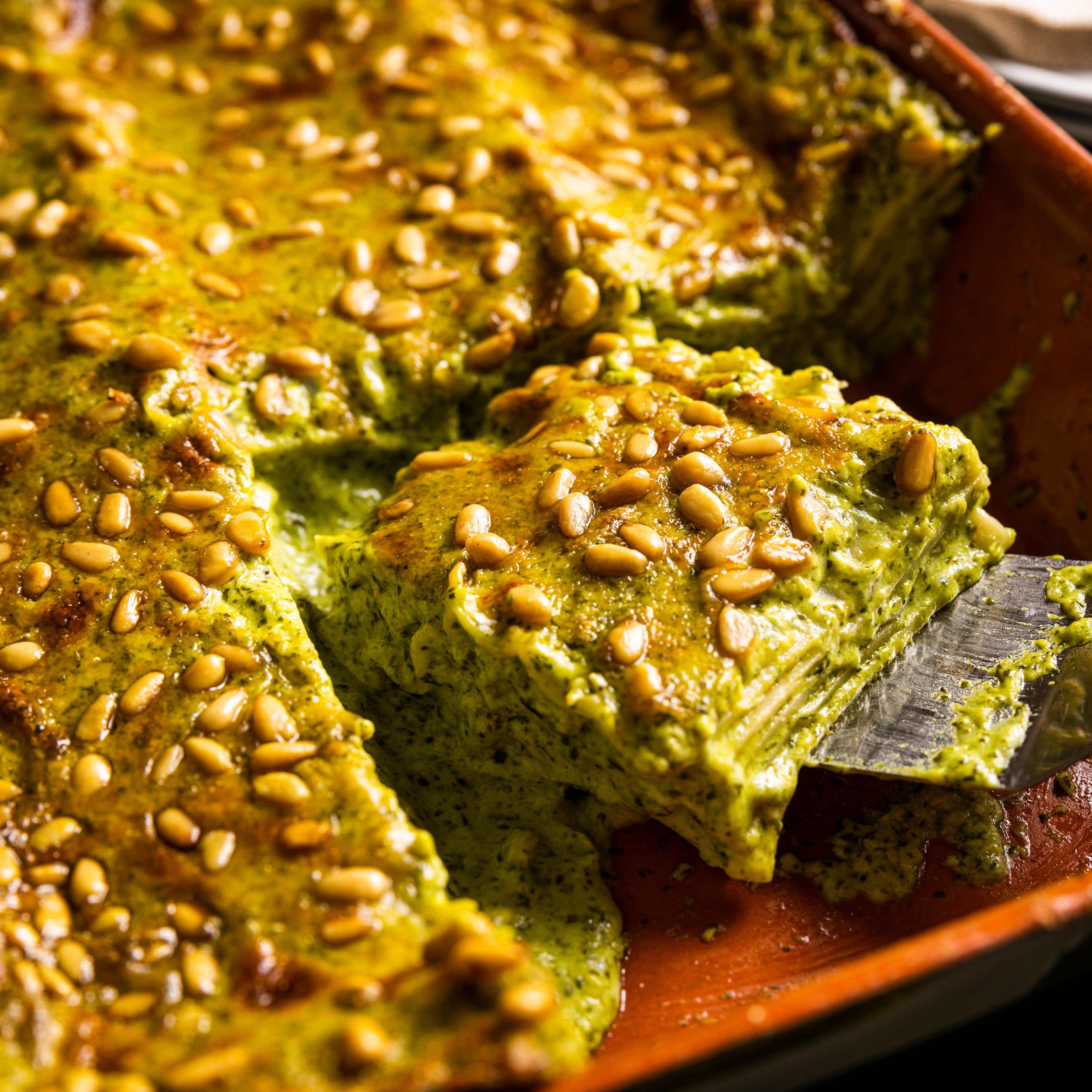 Pesto Lasagna