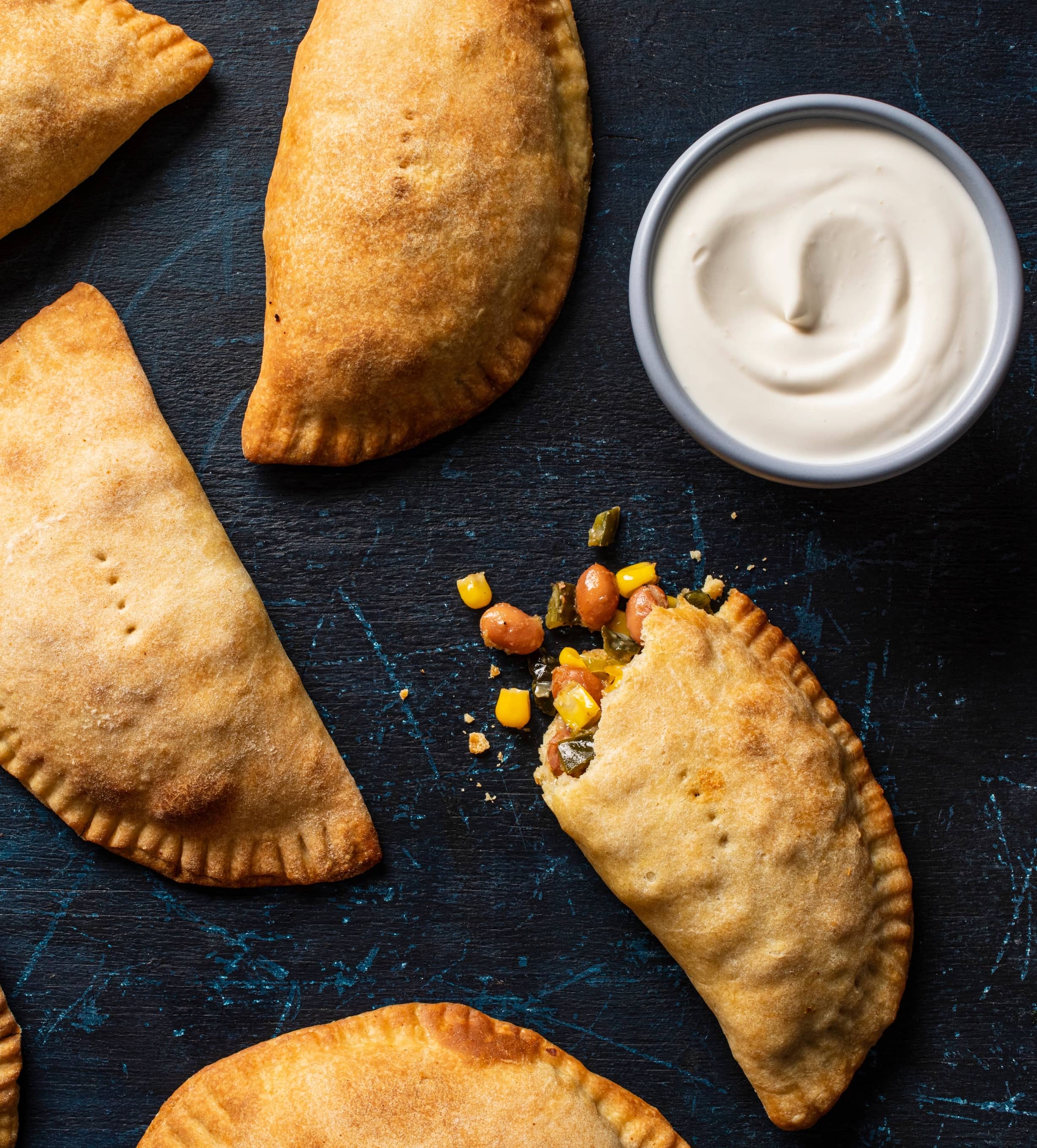 Poblano and Corn Hand Pies