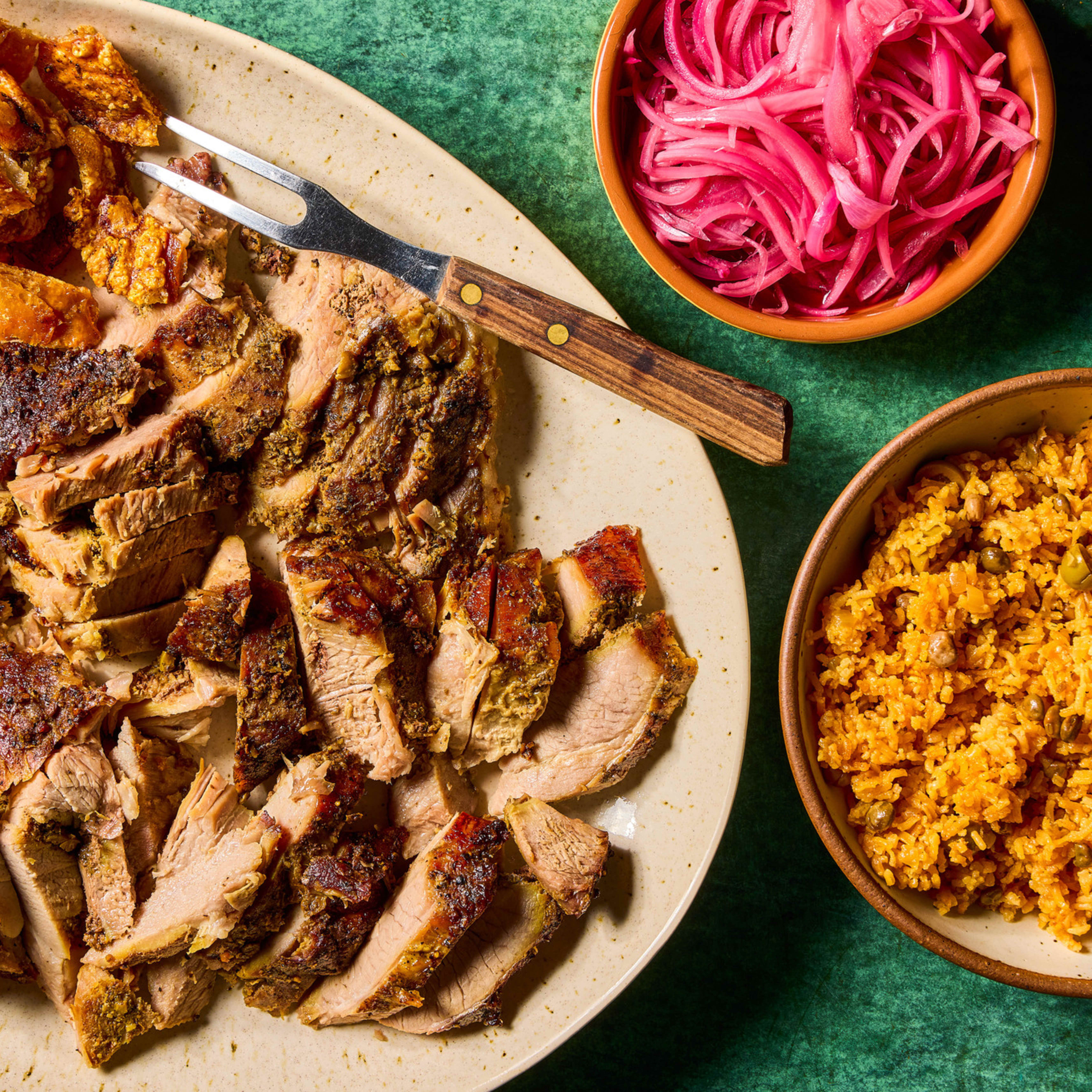 Pernil (Puerto Rican Slow-Roasted Pork Picnic Shoulder)
