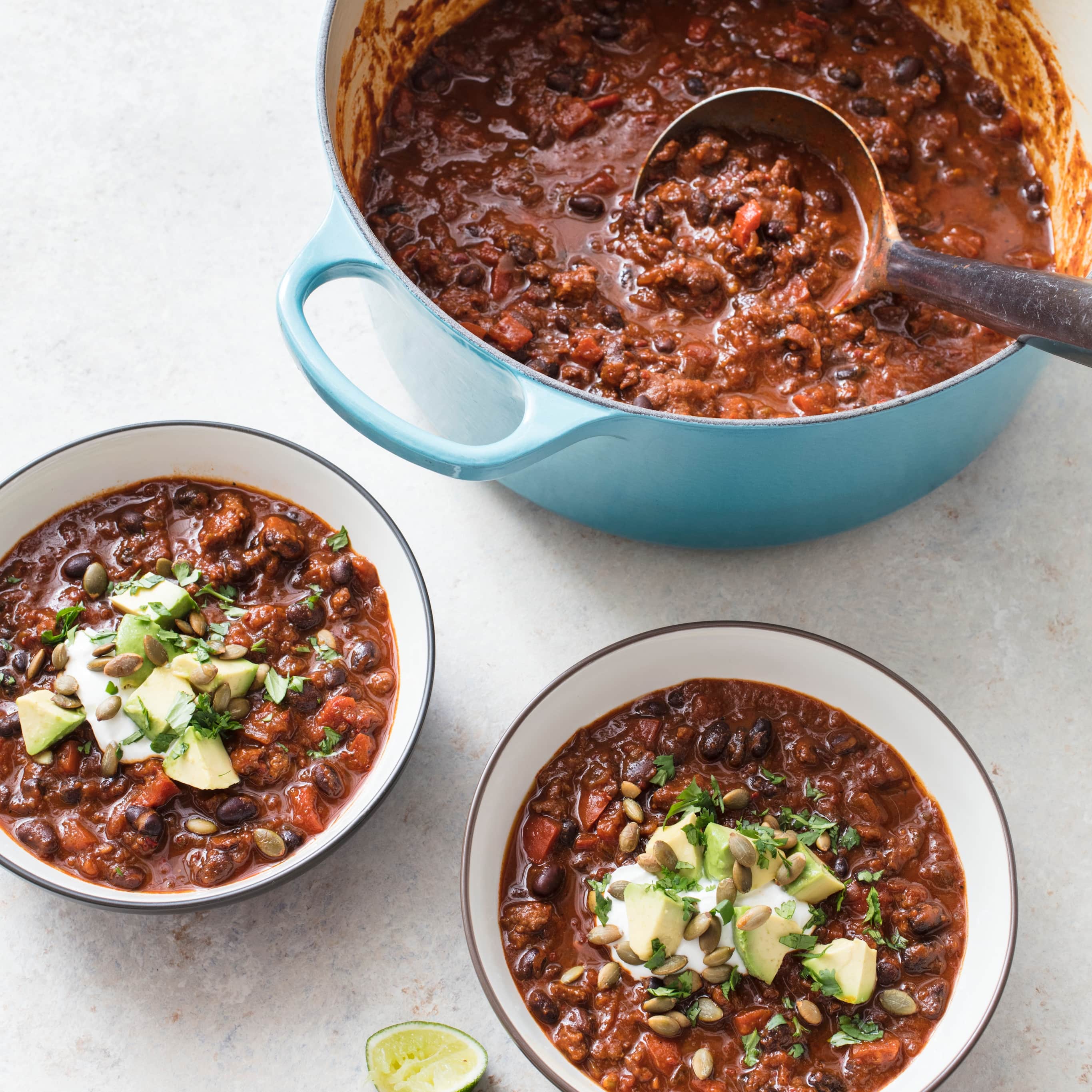 Pumpkin Turkey Chili
