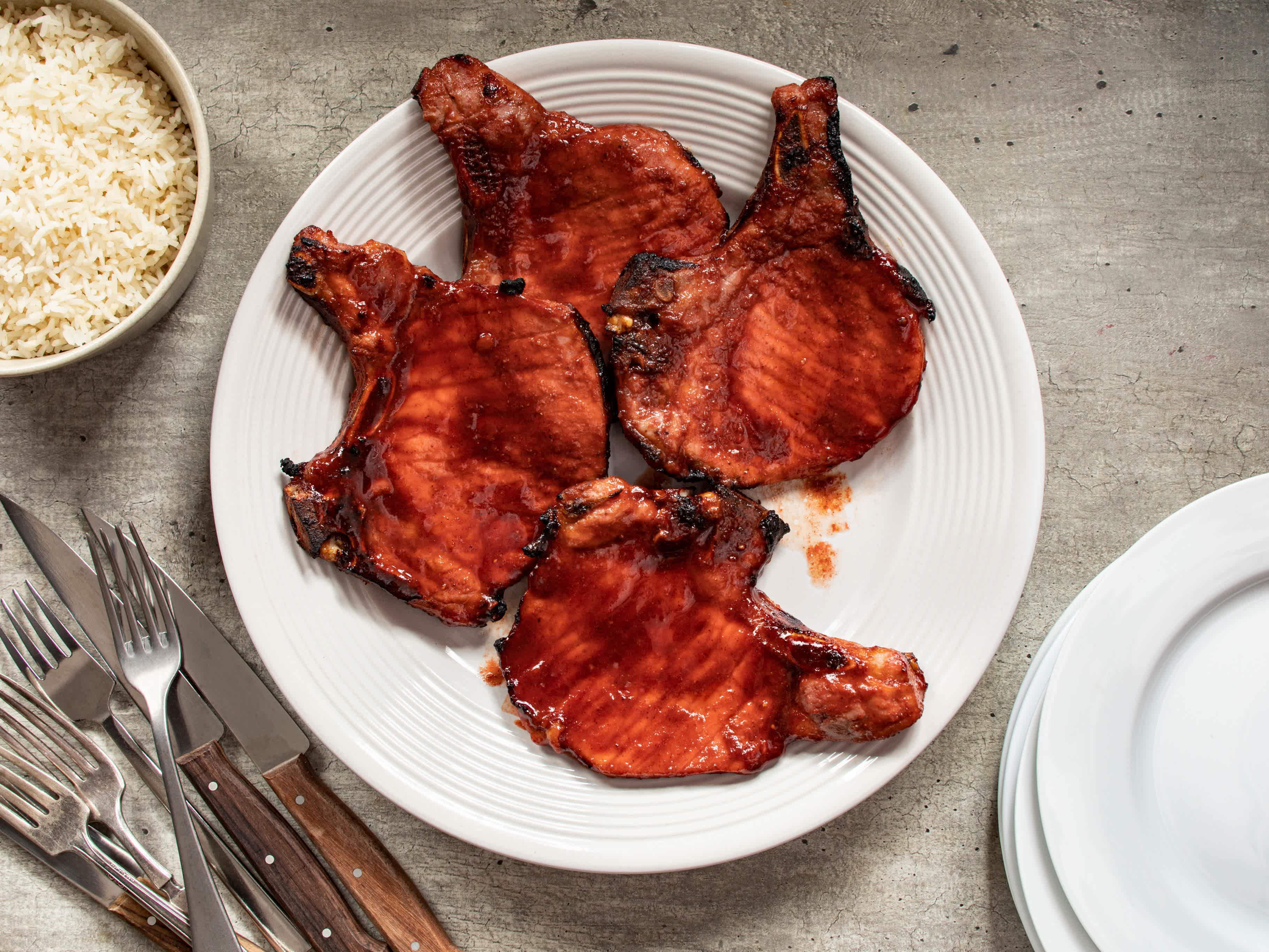 Char Siu Pork Chops