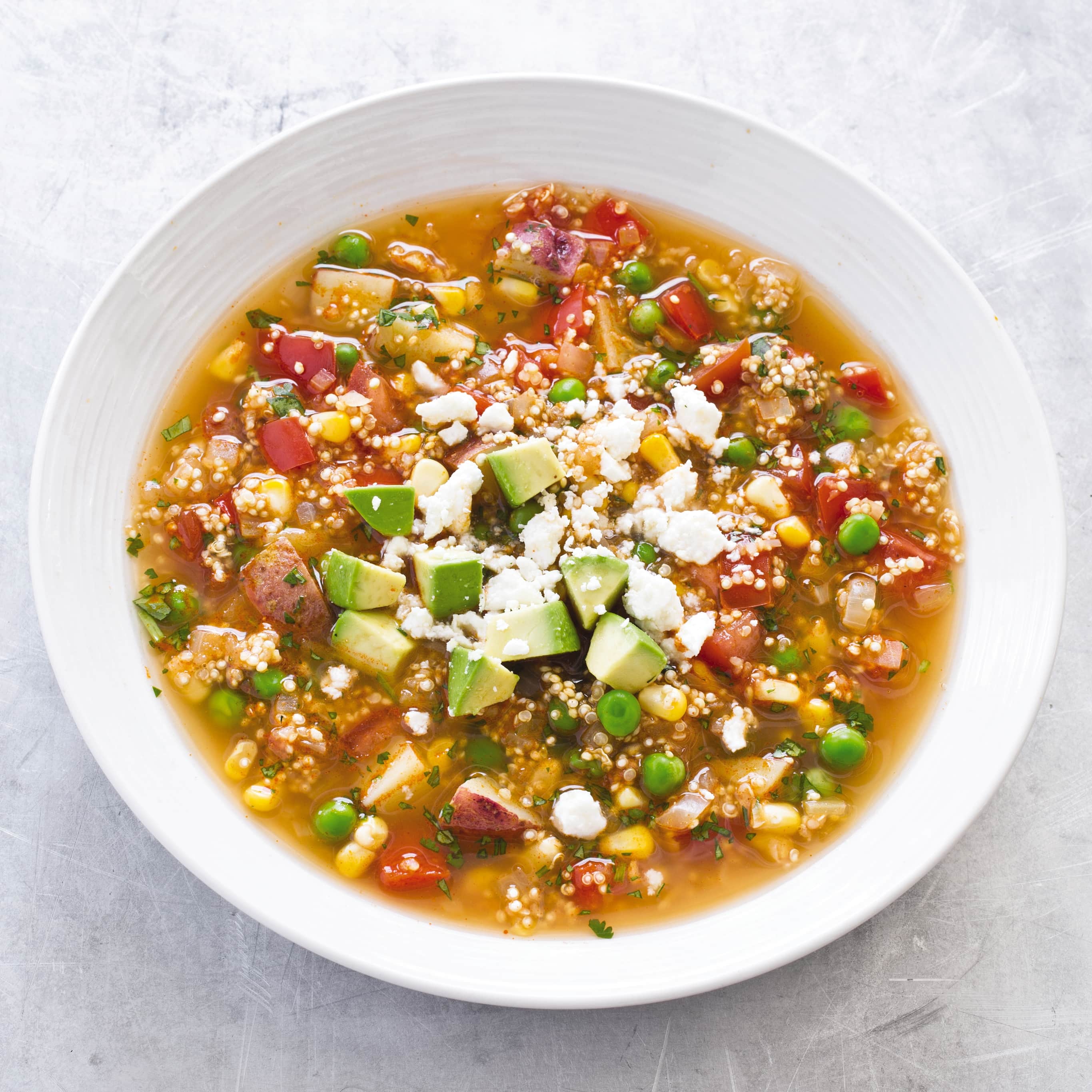 Slow-Cooker Quinoa and Vegetable Stew