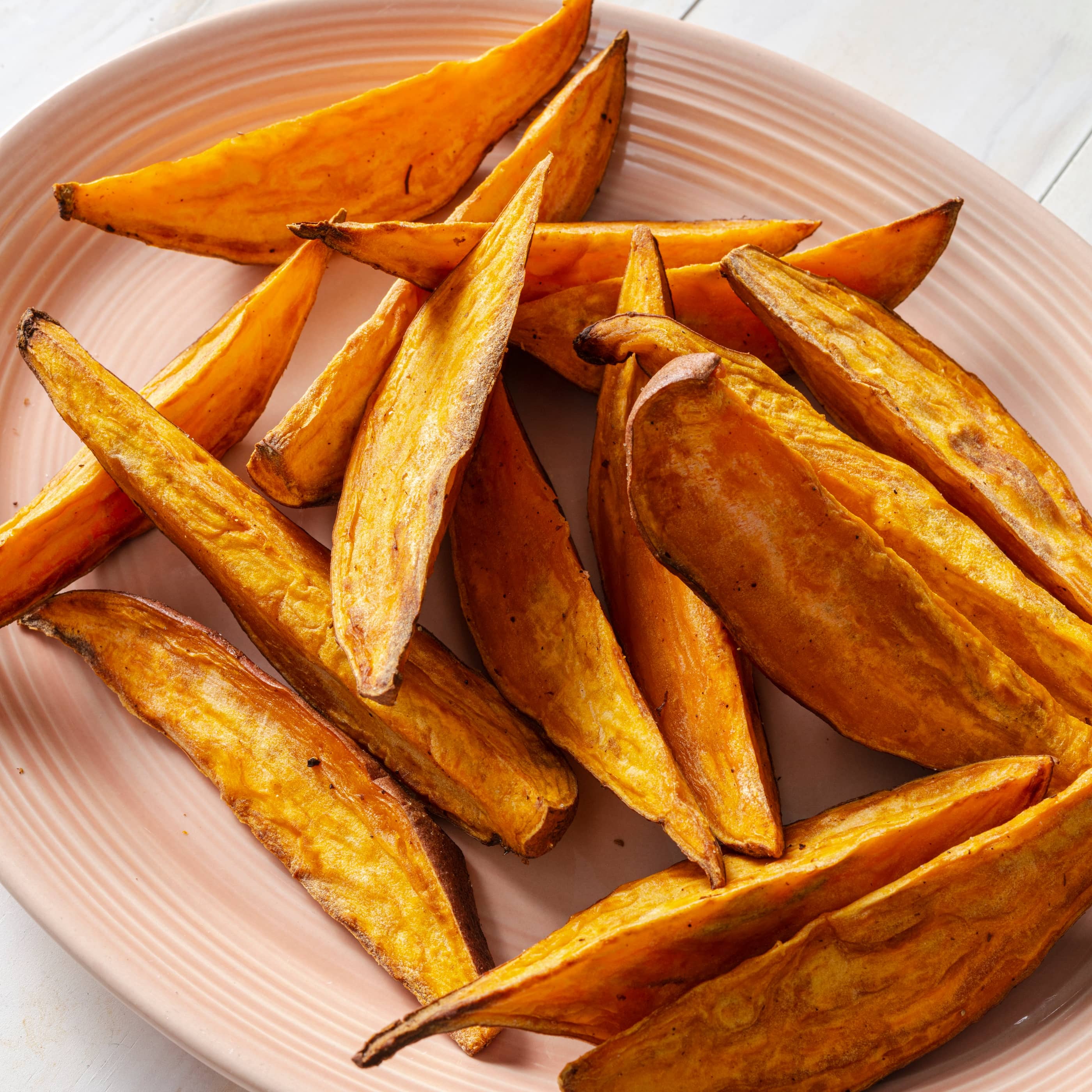 Air-Fryer Roasted Sweet Potato Wedges | America's Test Kitchen