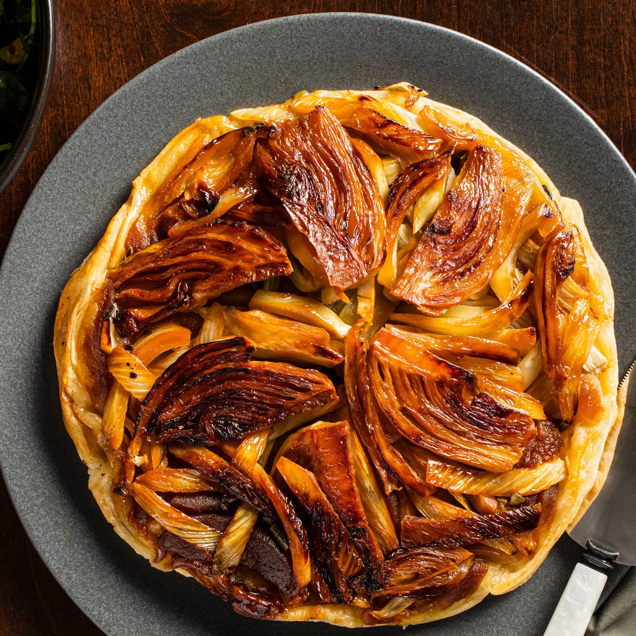Fennel-Apple Tarte Tatin