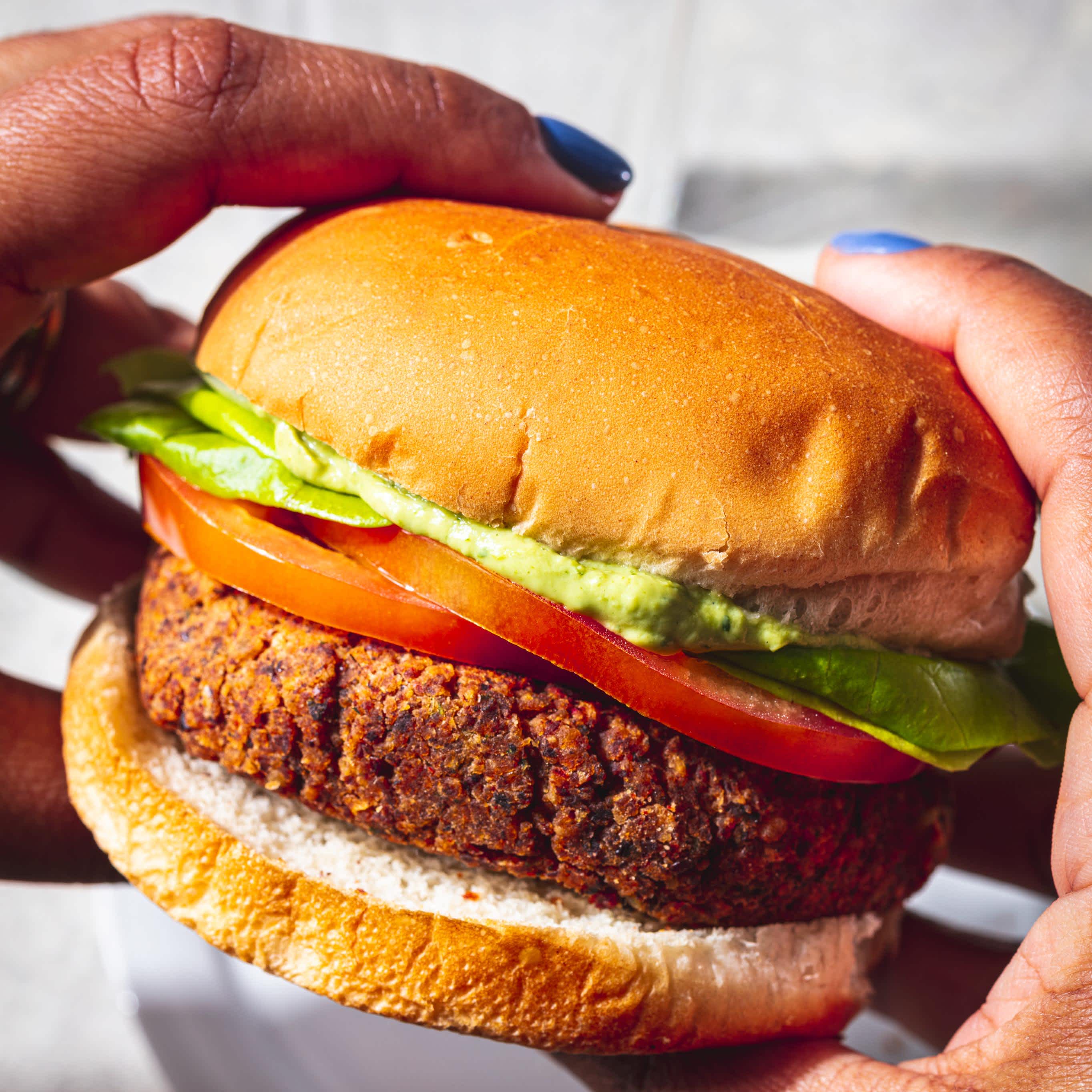 Scarlet Runner Mole Burgers