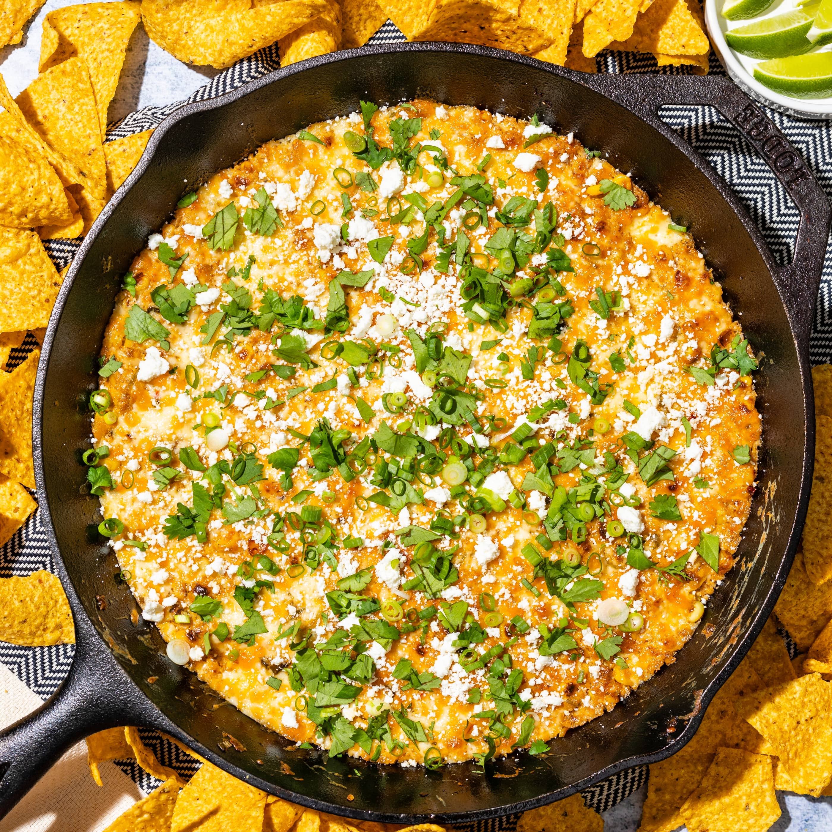 Cast-Iron Skillet Corn Dip