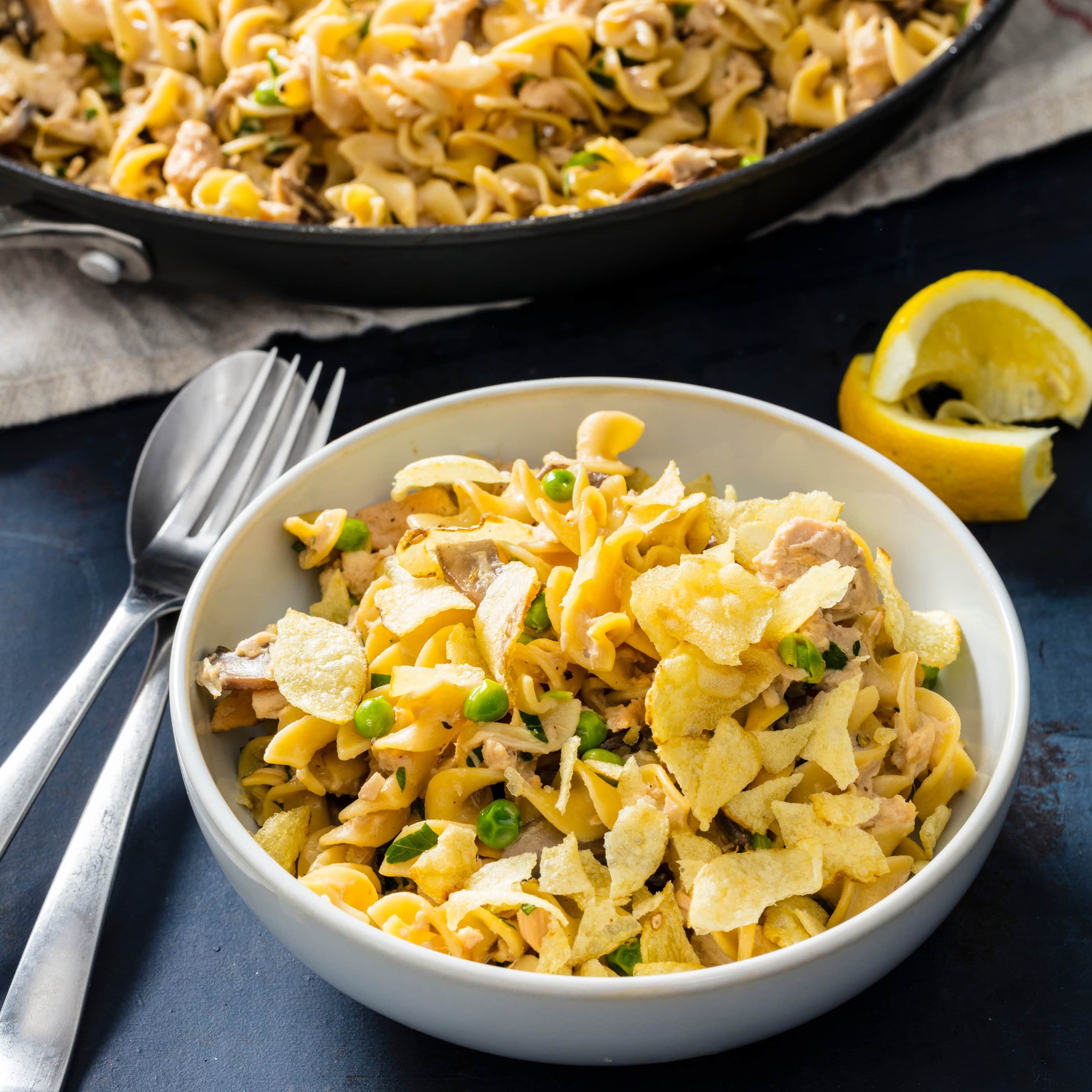 Skillet Tuna Noodle Casserole