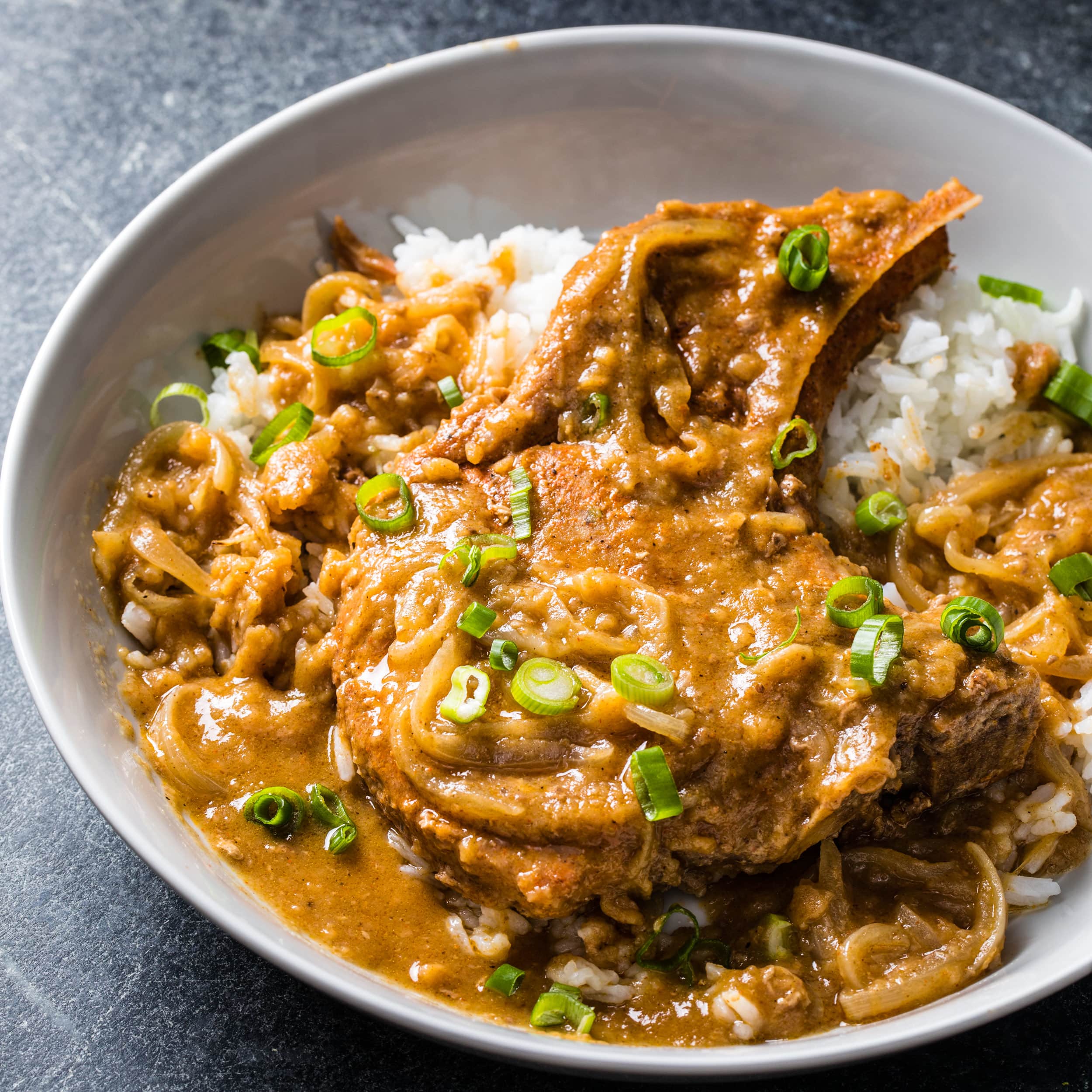 Slow-Cooker Smothered Pork Chops | America's Test Kitchen