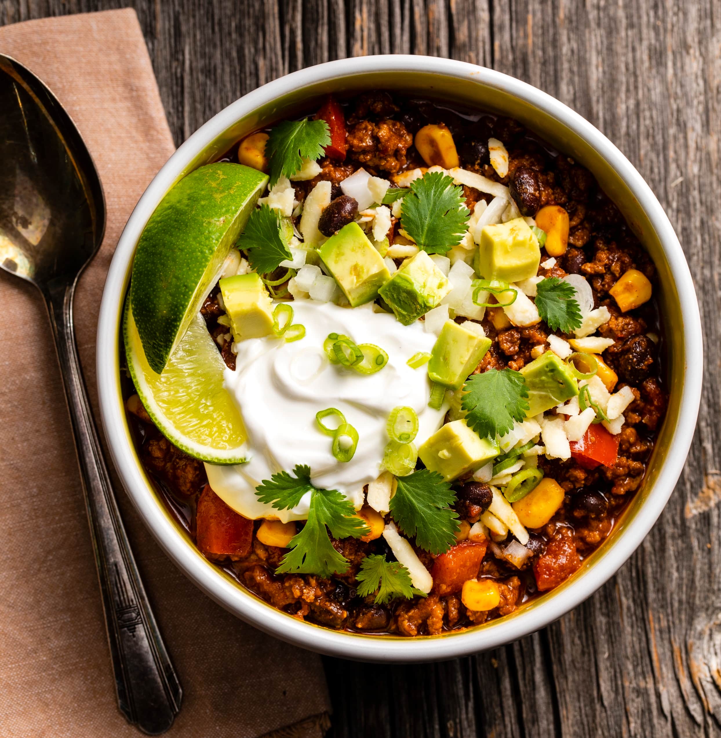 Beef Chili with Black Beans and Chipotle