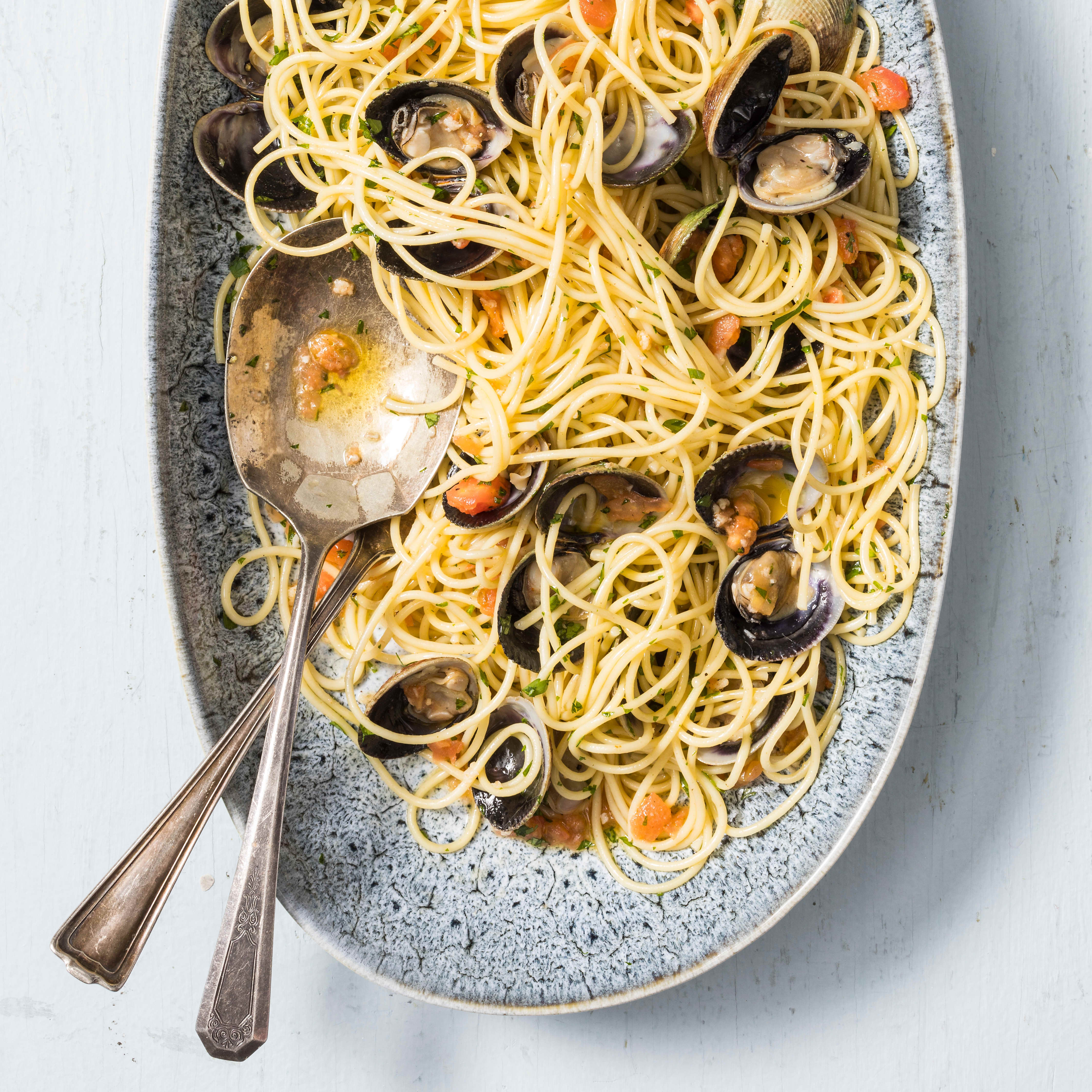 Italian Spaghetti with Clams